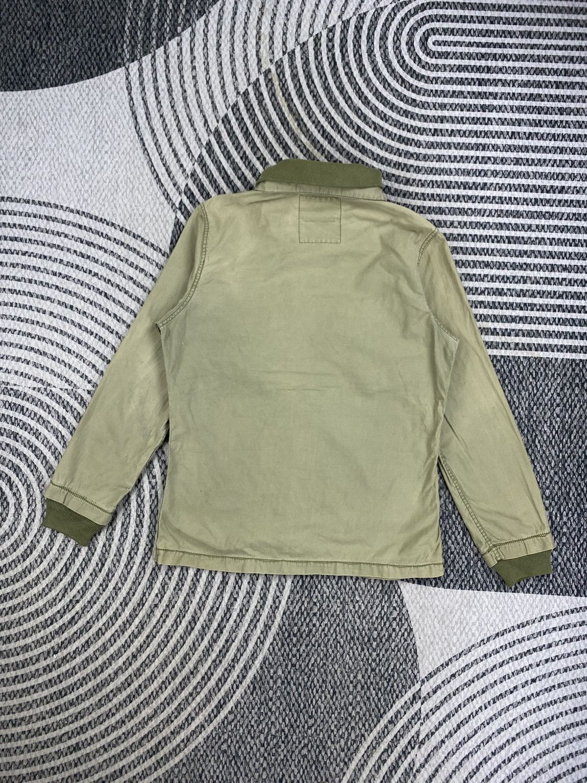Japanese Brand Vtg Back Number Army Style Zipper Jacket Size US M / EU 48-50 / 2 - 2 Thumbnail