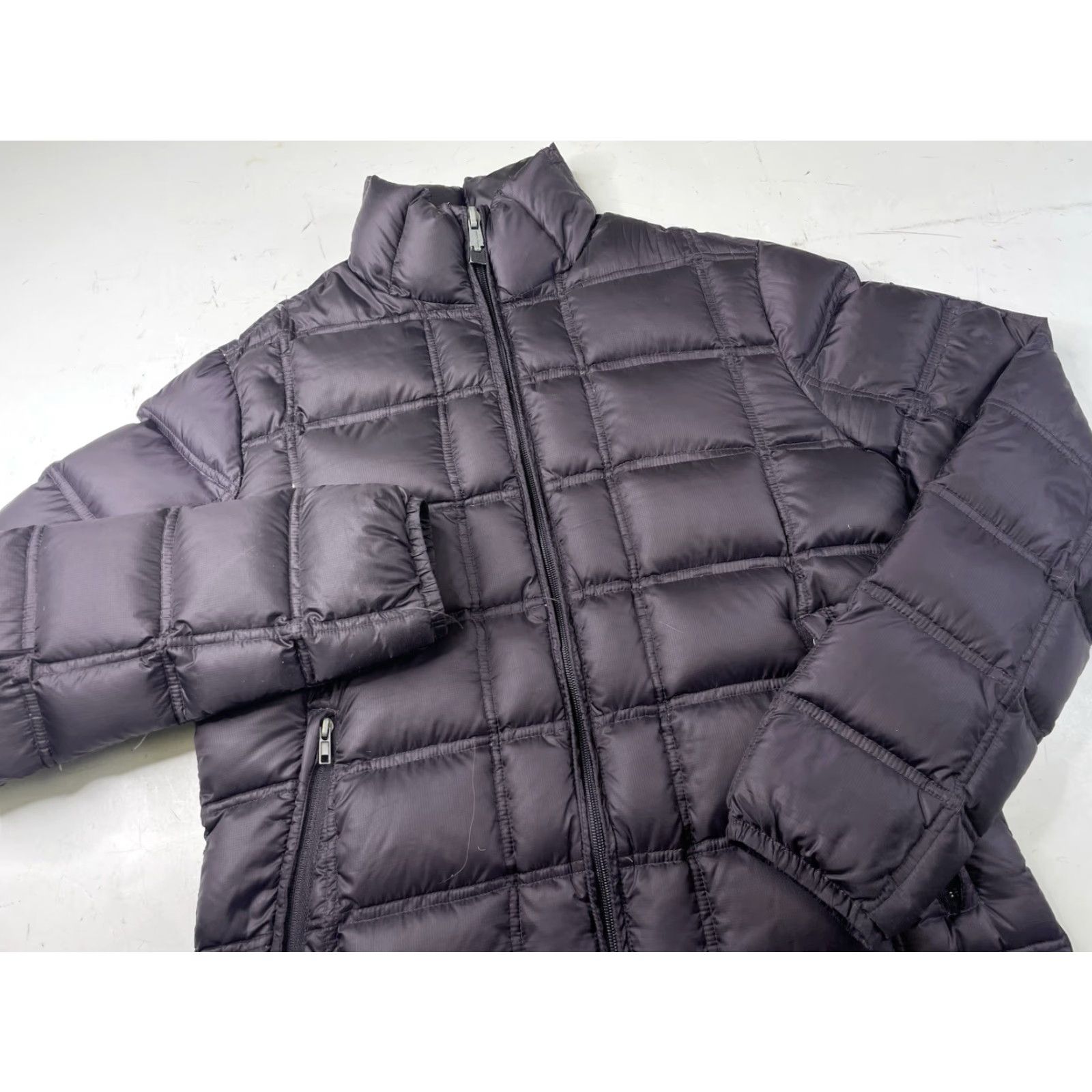 Bomboogie VINTAGE Bomboogie Down Puffer Jacket Full Zip Quilted Purple Womens Size Medium Size M / US 6-8 / IT 42-44 - 2 Thumbnail