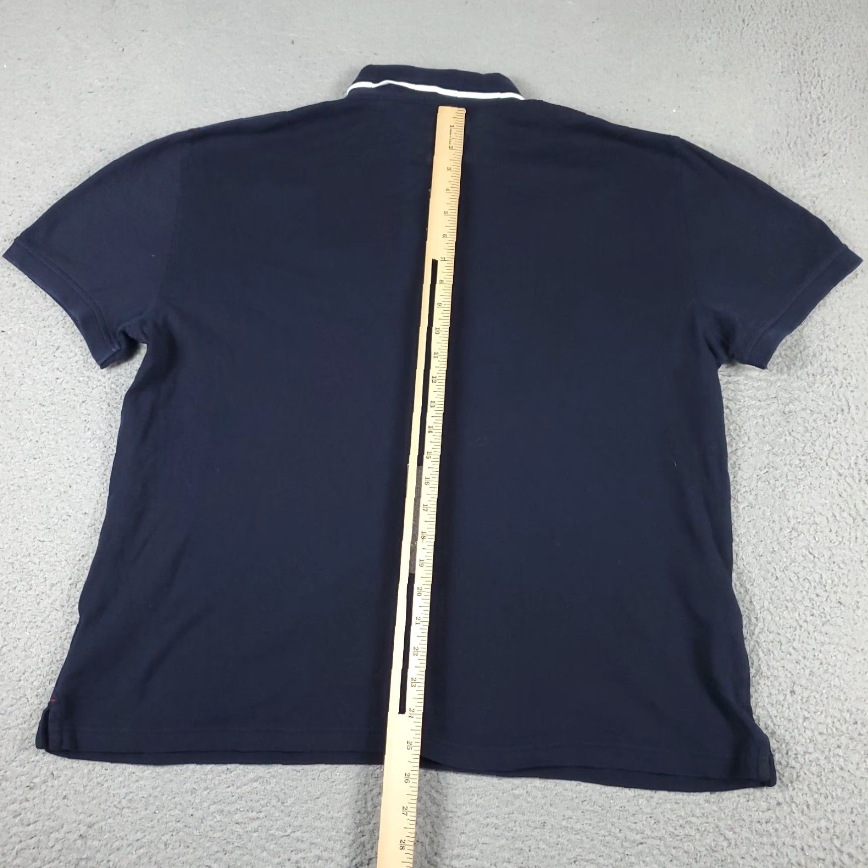 Tommy Hilfiger Tommy Hilfiger Polo Shirt Mens Large Blue Casual Short Sleeve Activewear Size US L / EU 52-54 / 3 - 4 Thumbnail