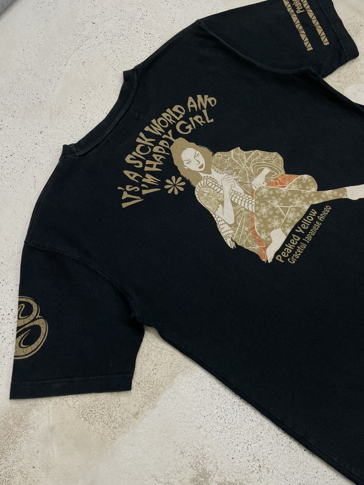 Hysteric Glamour × Japanese Brand Peaked Yellow by Ted Company Graceful Japanese Anego Size US M / EU 48-50 / 2 - 10 Thumbnail