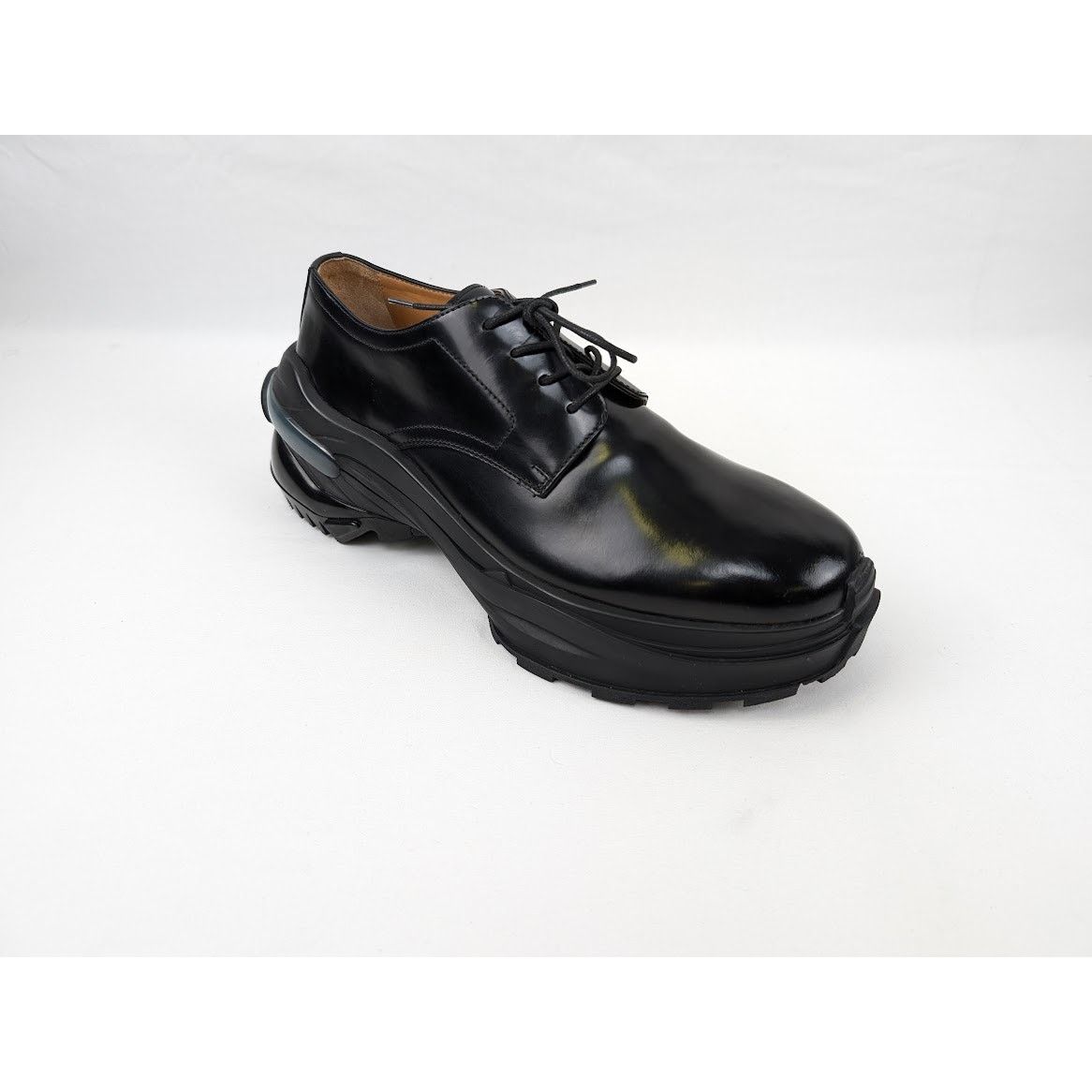 Maison Margiela o1rshd1 Chunky Sole Lace-up Shoes in Black Size US 11 / EU 44 - 2 Thumbnail