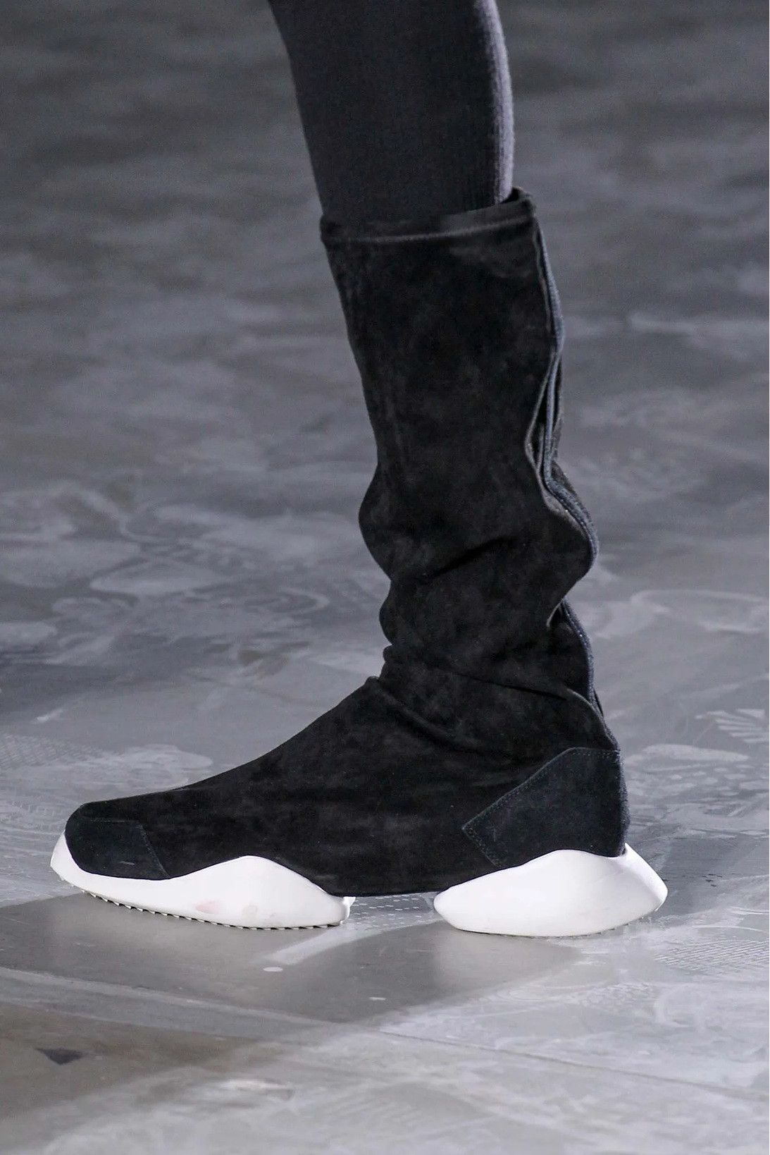 Rick Owens - Adidas - F/W 15 - Runner Stretch Boots