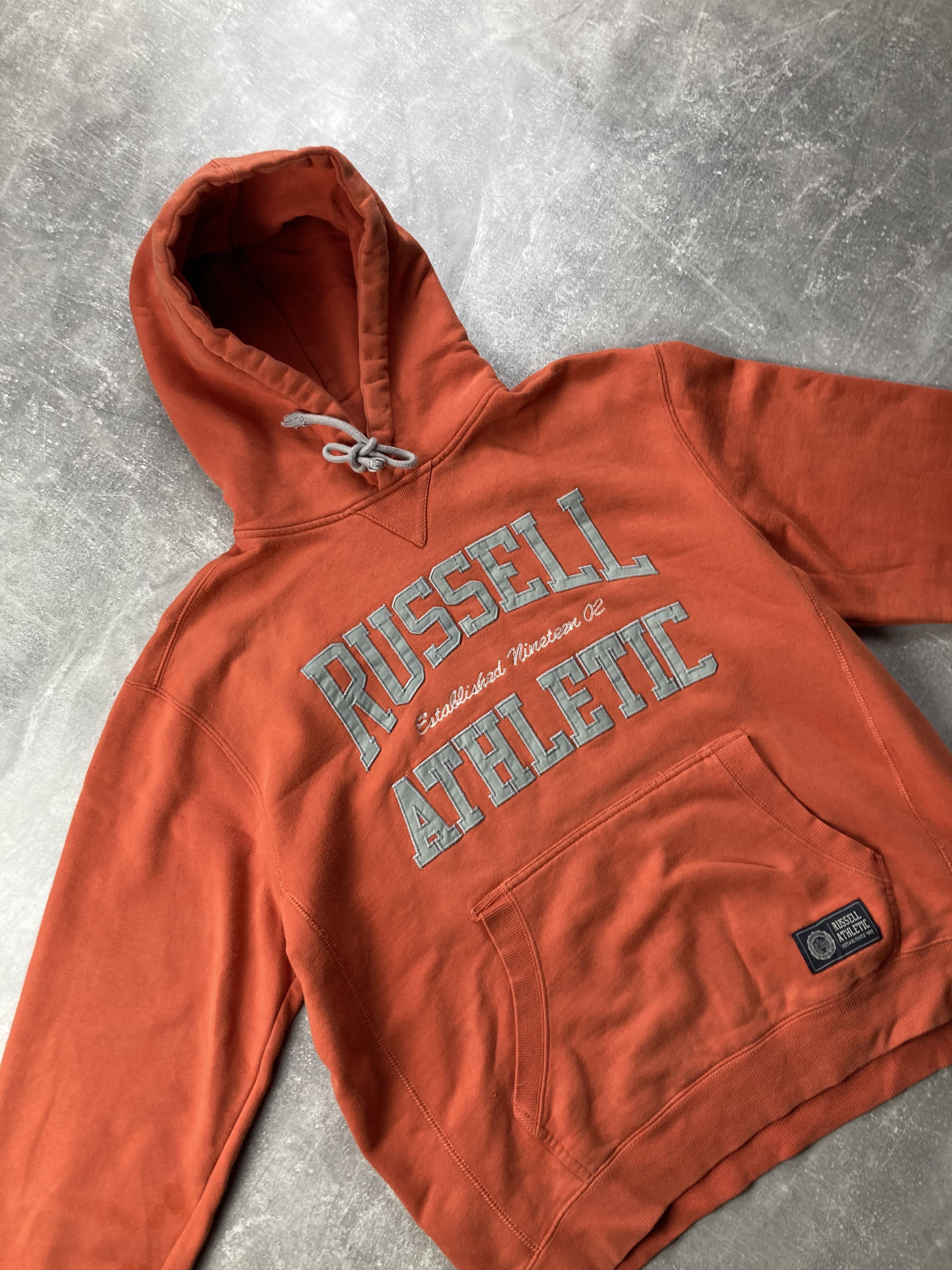 Russell Athletic Russell Athletic vintage oversize big logo hoodie Size US L / EU 52-54 / 3 - 5 Thumbnail