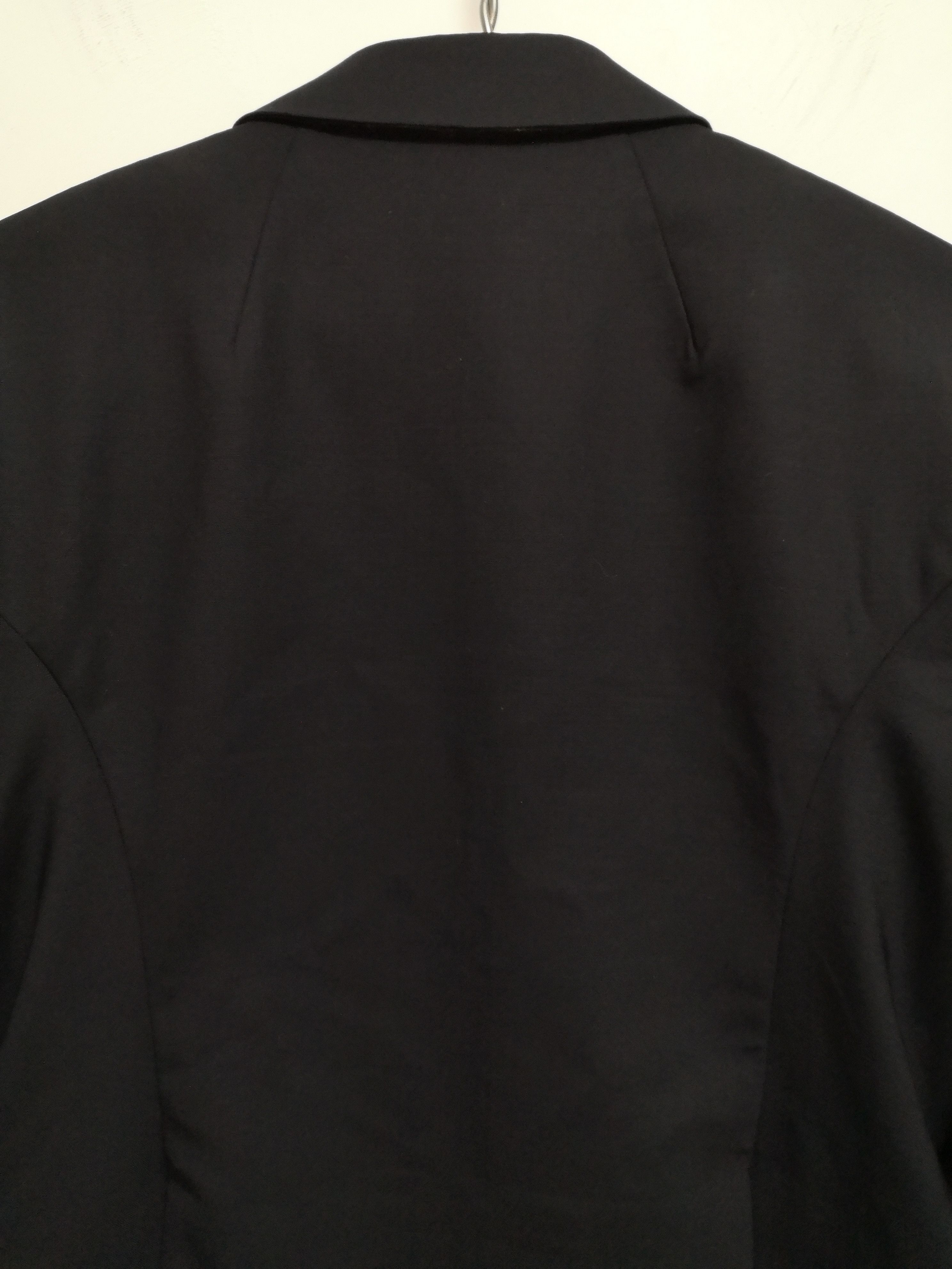 Rick Owens Rick Owens Exaggerated Shoulder Blazer Jacket In Black Wool Size 50R - 9 Thumbnail