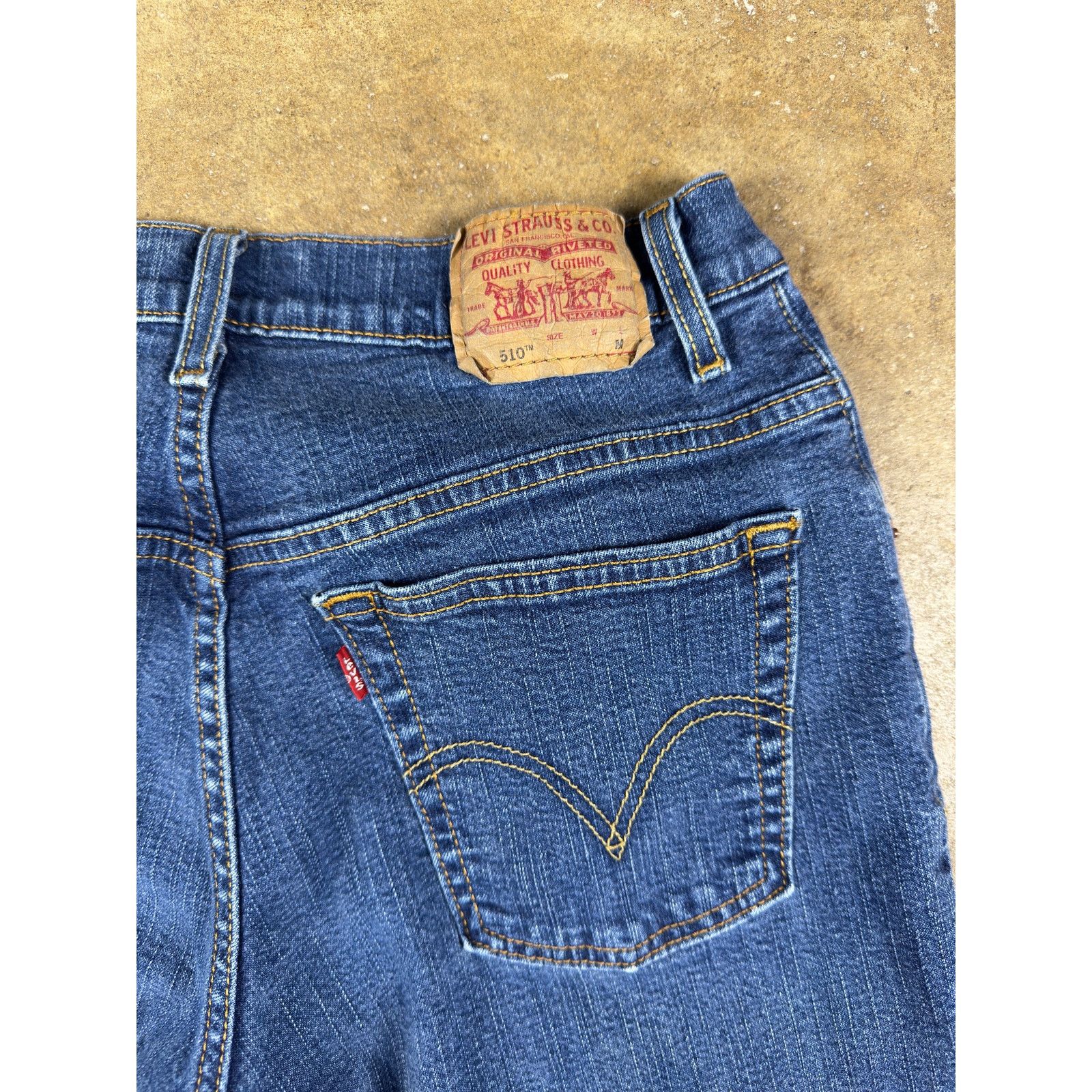 Levi's Y2K Levi’s 510 Classic Slim Stretch Women’s Jeans 8 Low Rise Size 30" / US 8 / IT 44 - 3 Thumbnail