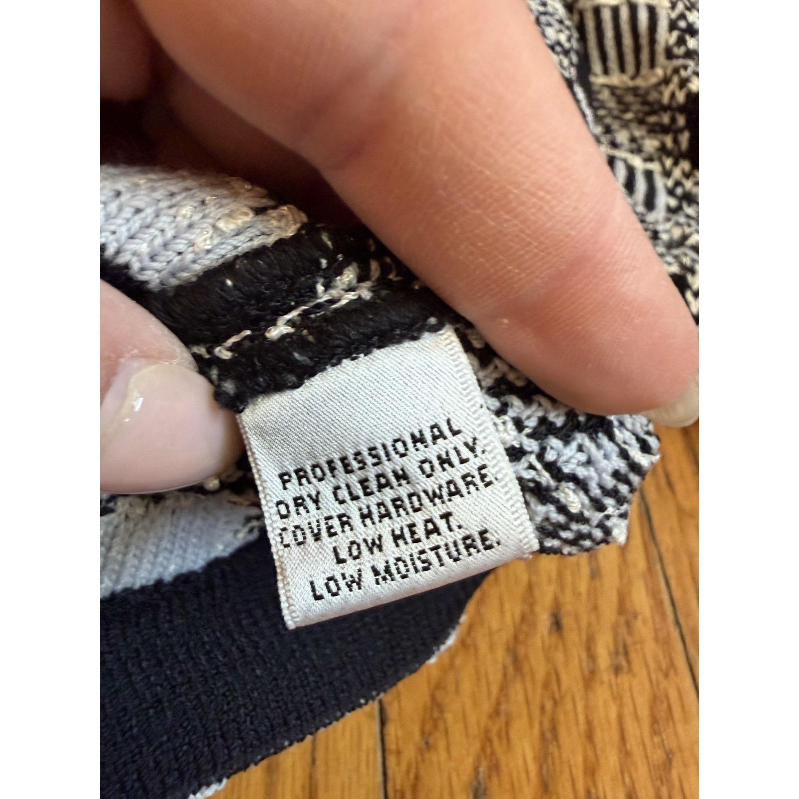 St. John St. John Collection Sweater 2 Check Knit Full Zip Jacket Size XS / US 0-2 / IT 36-38 - 6 Thumbnail
