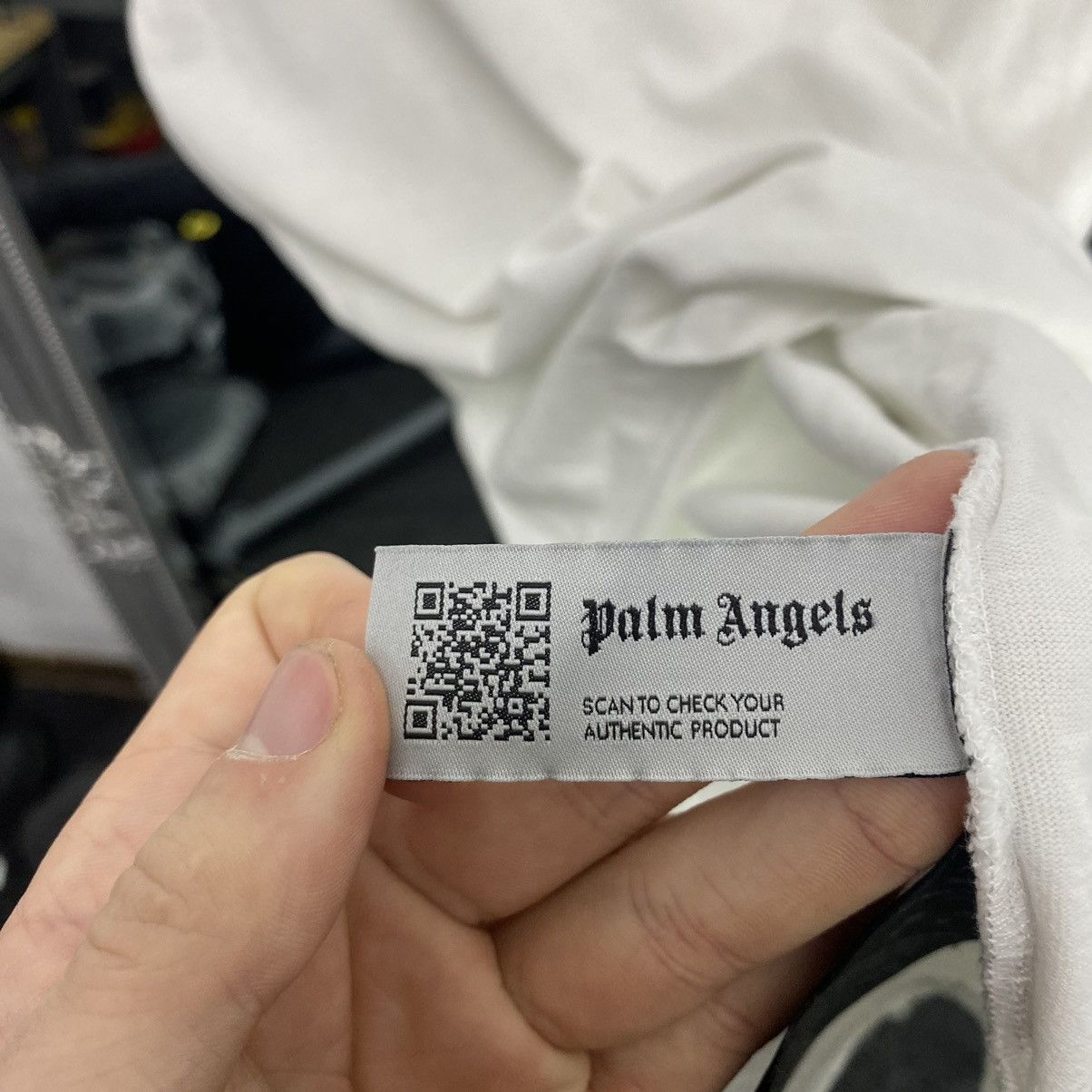 Palm Angels Palm Angels T-shirt Big Logo Paris Size US XL / EU 56 / 4 - 8 Thumbnail