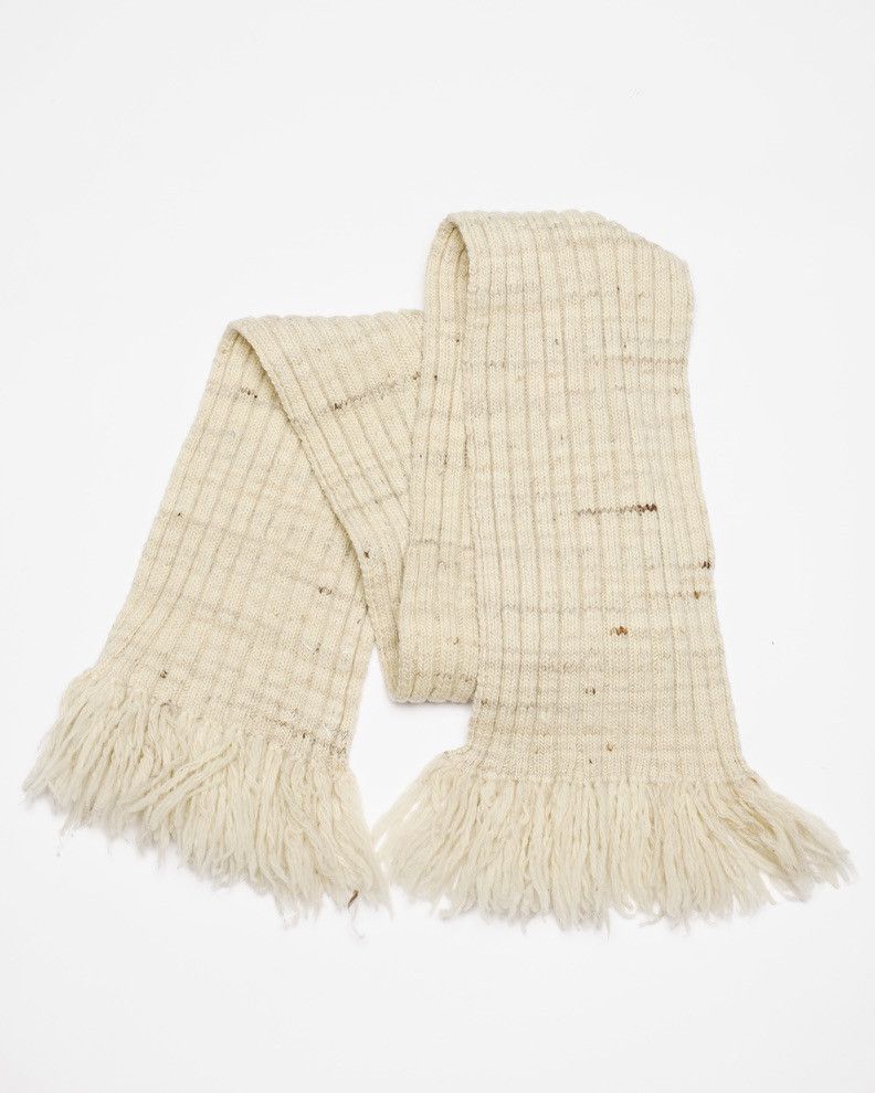 Maison Margiela Martin Margiela Line 10 Miss Deanna Oversized Wool Scarf Size ONE SIZE - 2 Thumbnail