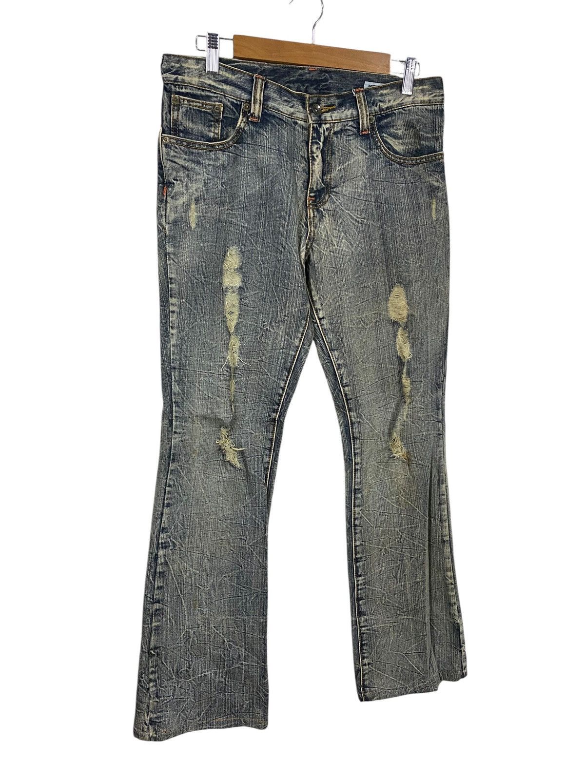 semanticdesign Semantic design flared denim destroyed very rare Size US 33 - 5 Thumbnail