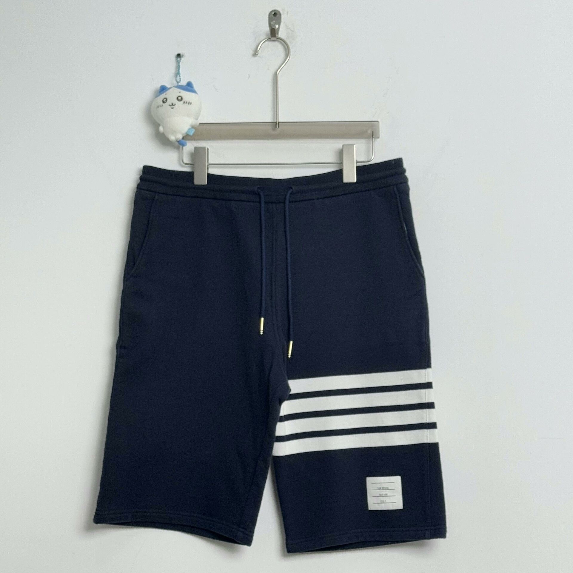 Thom Browne Thom Browne Navy Stripe Shorts Size US 30 / EU 46 - 1 Thumbnail