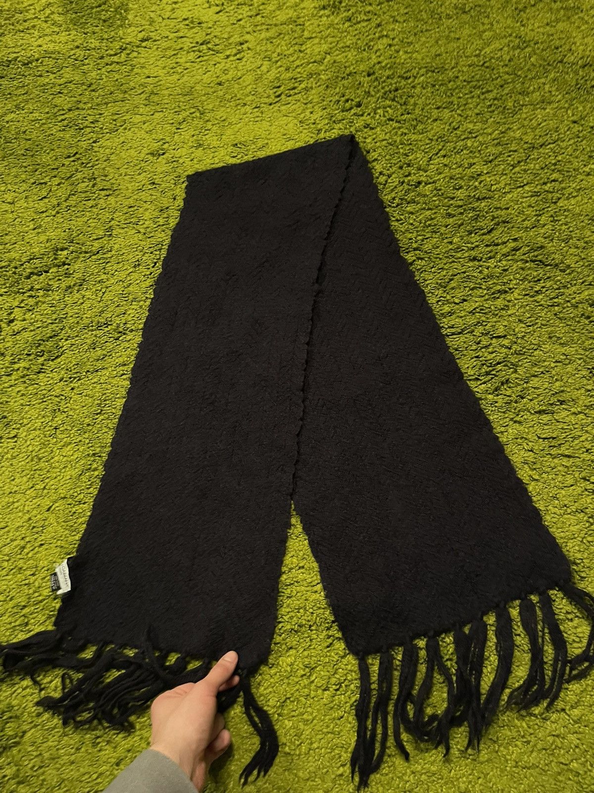 Designer × Dolce & Gabbana × Vintage Dolce & Gabbana D&G 2000s vintage cable knit wool scarf Y2K Size ONE SIZE - 10 Thumbnail