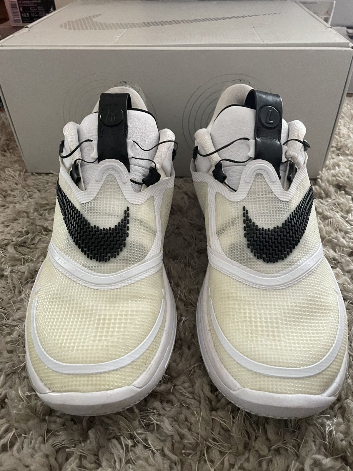 Jordan Brand Nike Adapt BB 2.0 White Cement Size US 9 / EU 42 - 4 Thumbnail