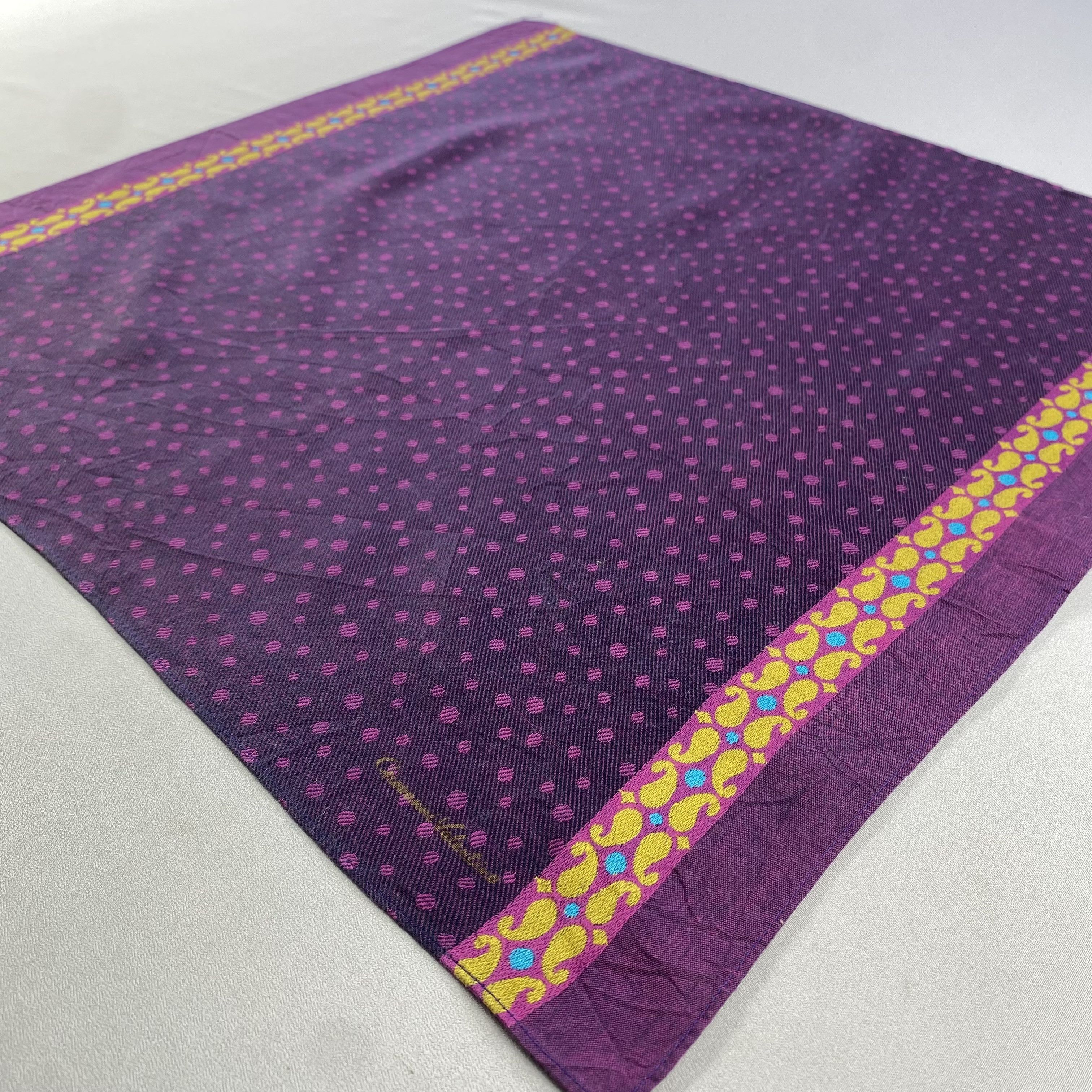 Giovanni Valentino × Vintage Giovanni Valentino Bandana/ Handkerchief / Neckerchief Size ONE SIZE - 2 Thumbnail
