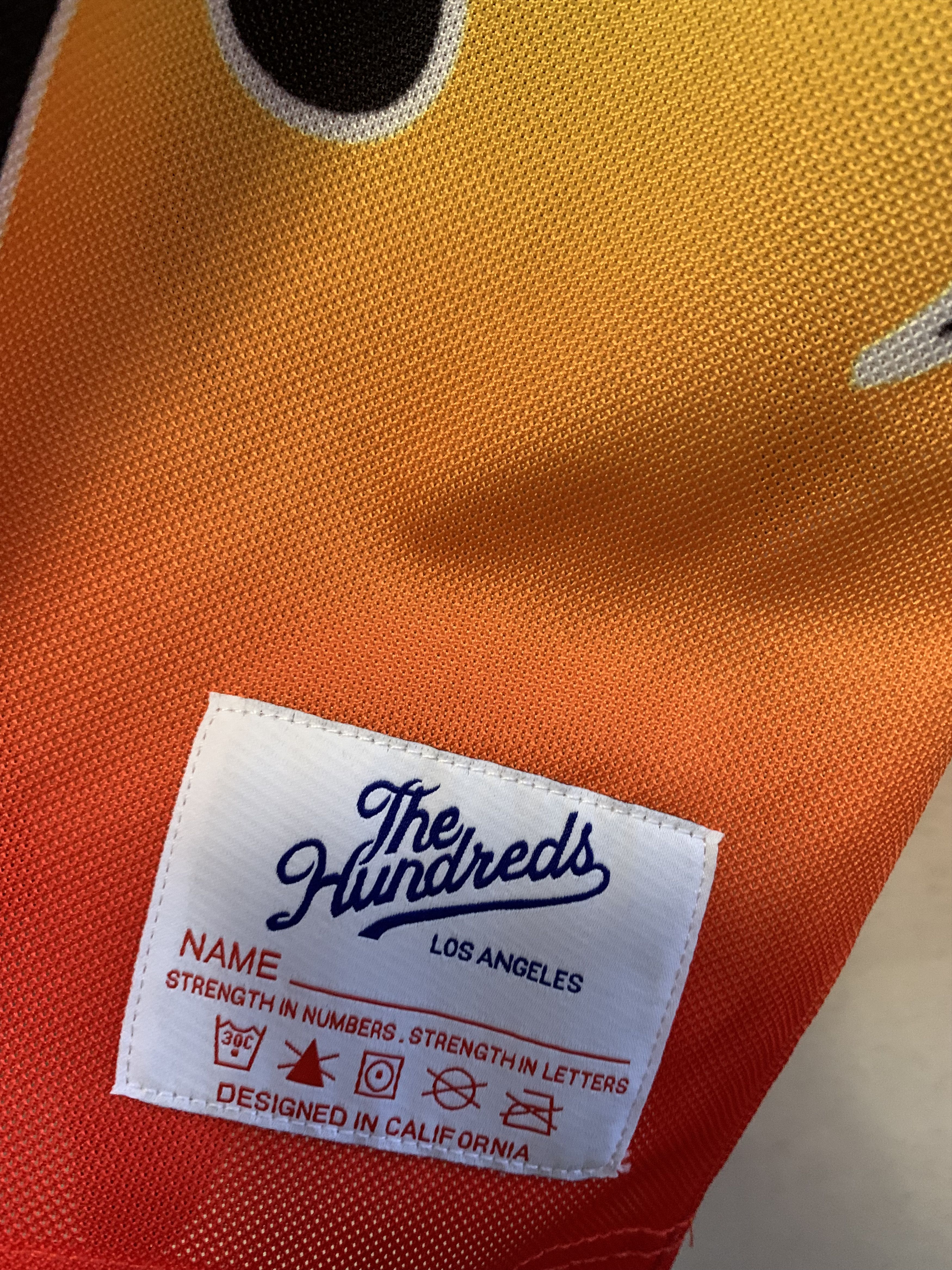 The Hundreds THE HUNDREDS Wildfire LS Jersey ⊛ BLK/FLME ⊛ Brand New Size US S / EU 44-46 / 1 - 8 Thumbnail