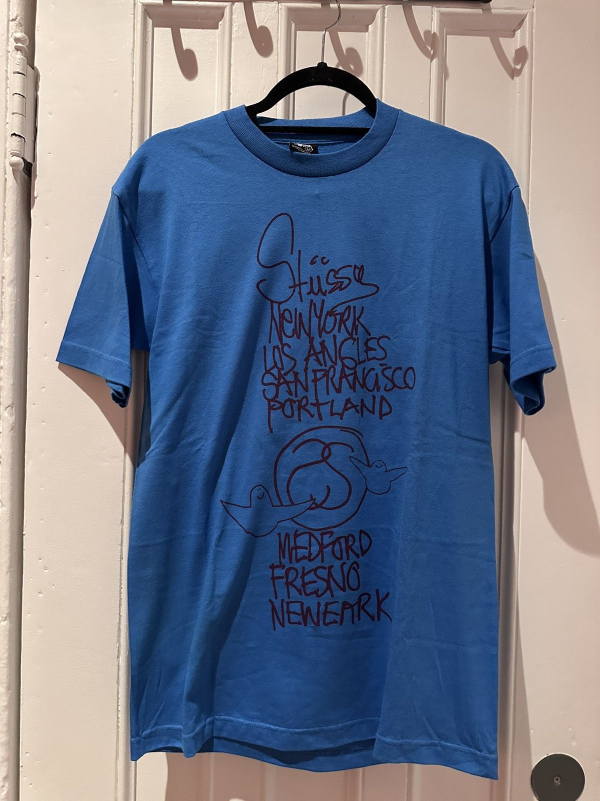 Stussy Stussy x Mark Gonzales World Tour Tee | Grailed