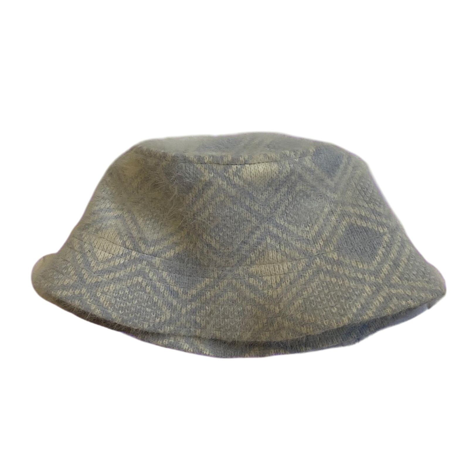 Other Baby blue white fuzzy bucket hat Size ONE SIZE - 1 Thumbnail