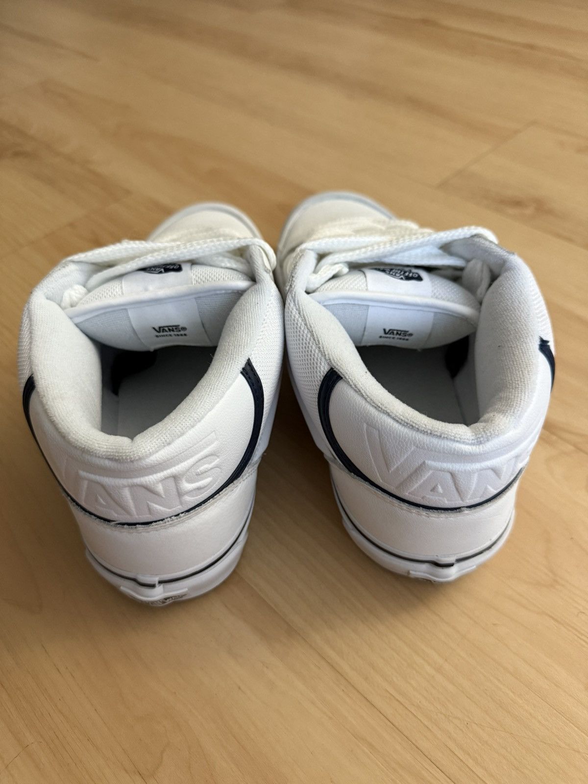 Vans Vans Knu Mid Leather White Fat Lace Size US 9 / EU 42 - 3 Thumbnail
