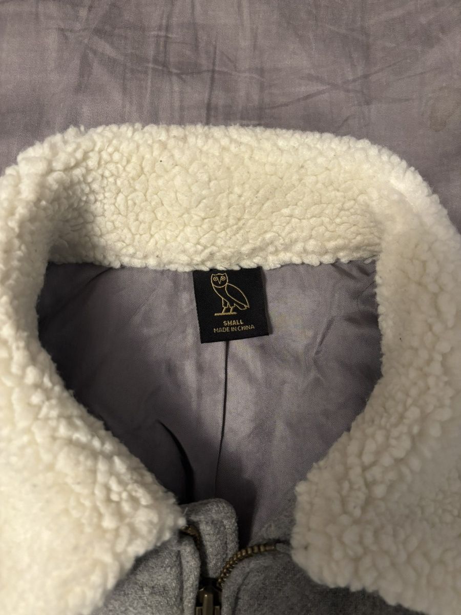 October's Very Own OVO Wool Aviator Jacket Size US S / EU 44-46 / 1 - 4 Thumbnail