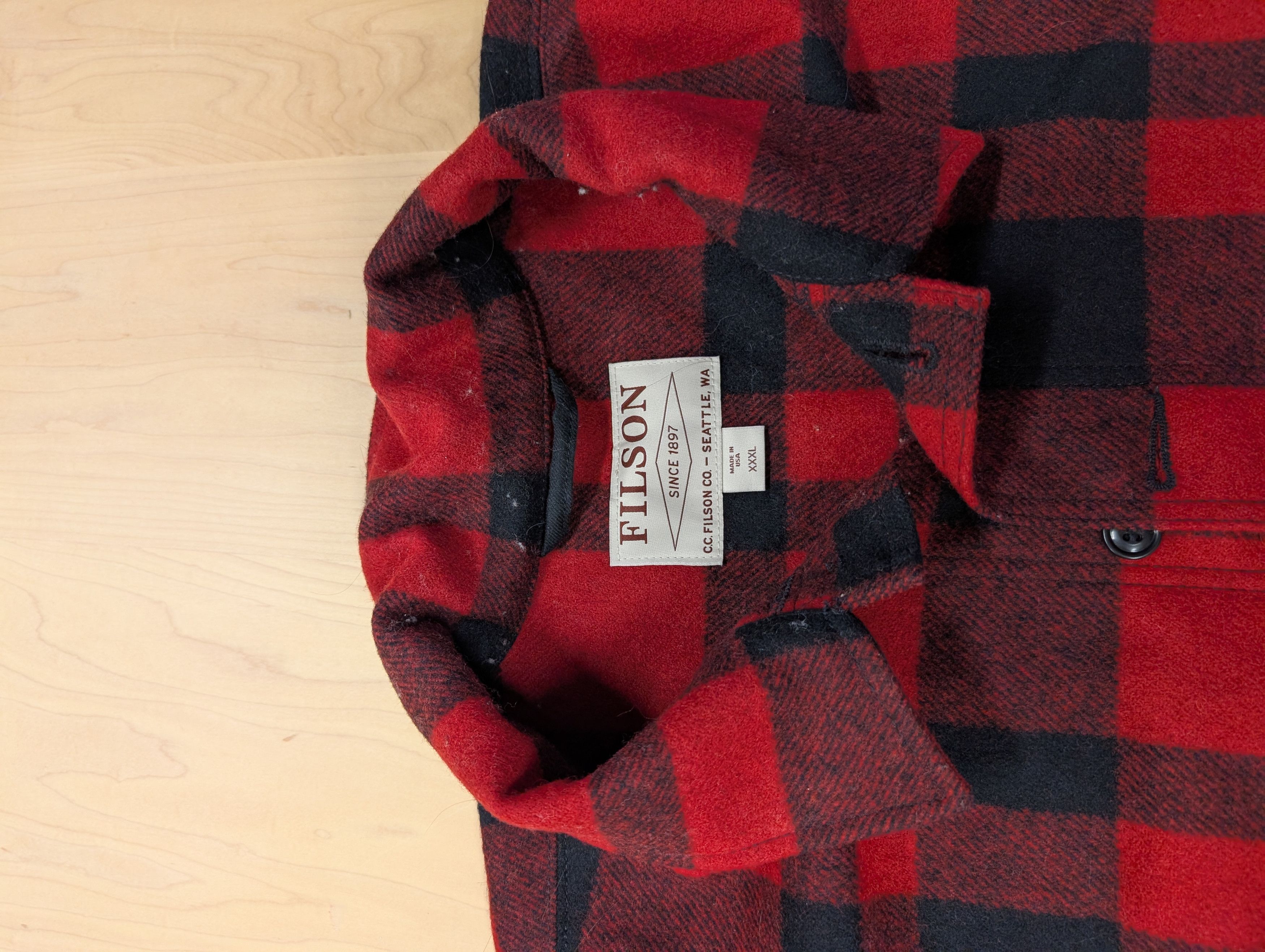 Filson Filson Mackinaw Wool Cruiser Jacket 3XL Size US XXL / EU 58 / 5 - 2 Thumbnail