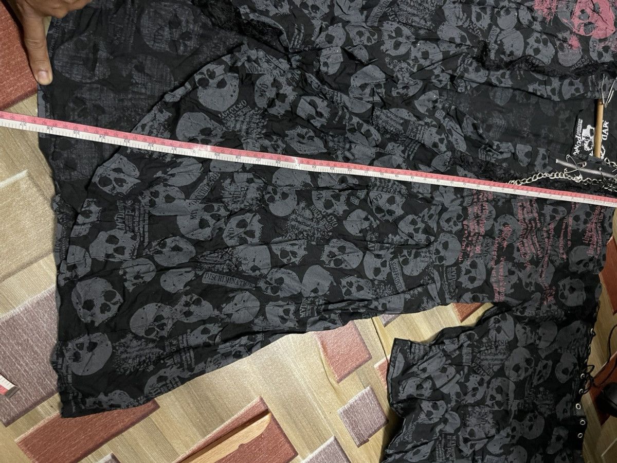 Japanese Brand Seditioneries mad punk full print skull kimono Size L / US 10 / IT 46 - 13 Thumbnail
