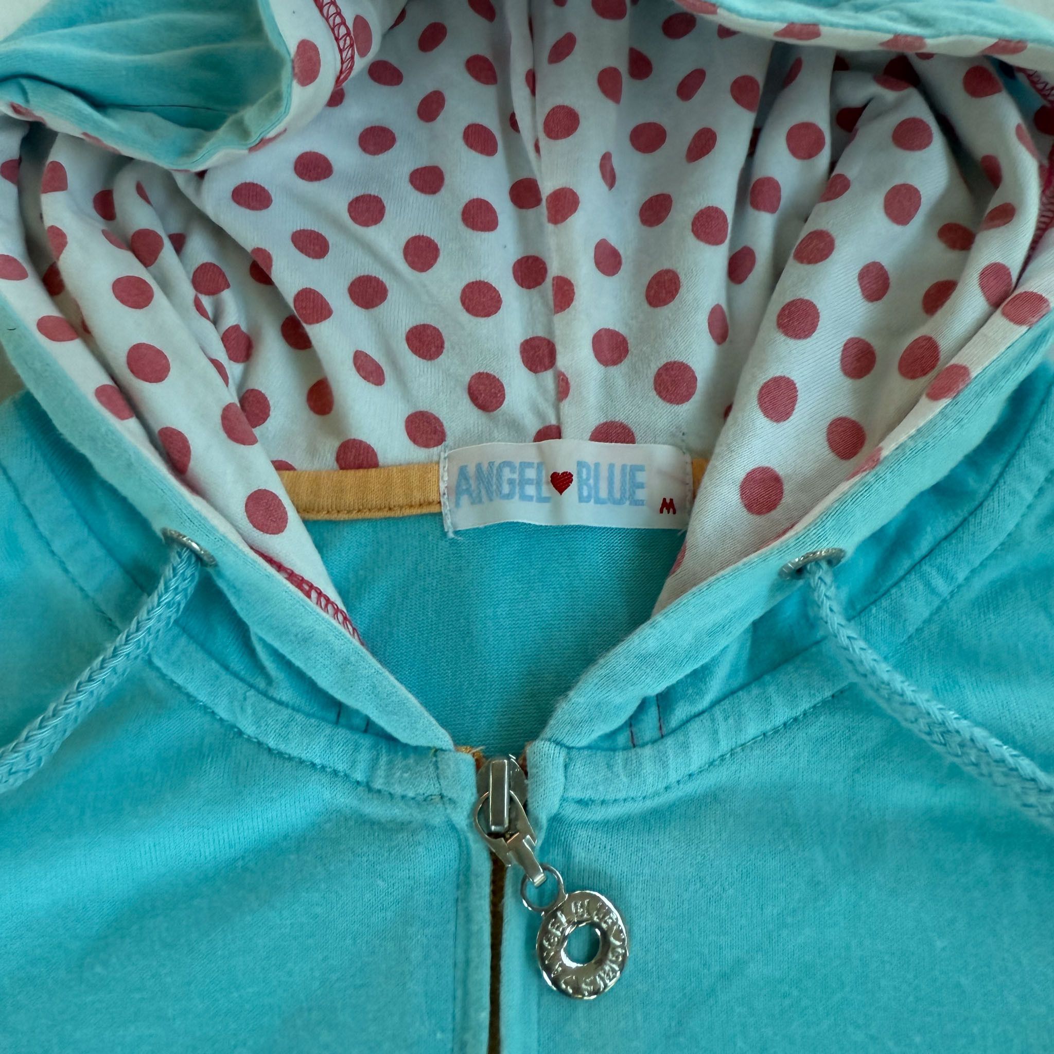 Angel Blue ULTRA RARE y2k VINTAGE ANGEL BLUE HOODED VEST Size M / US 6-8 / IT 42-44 - 3 Thumbnail