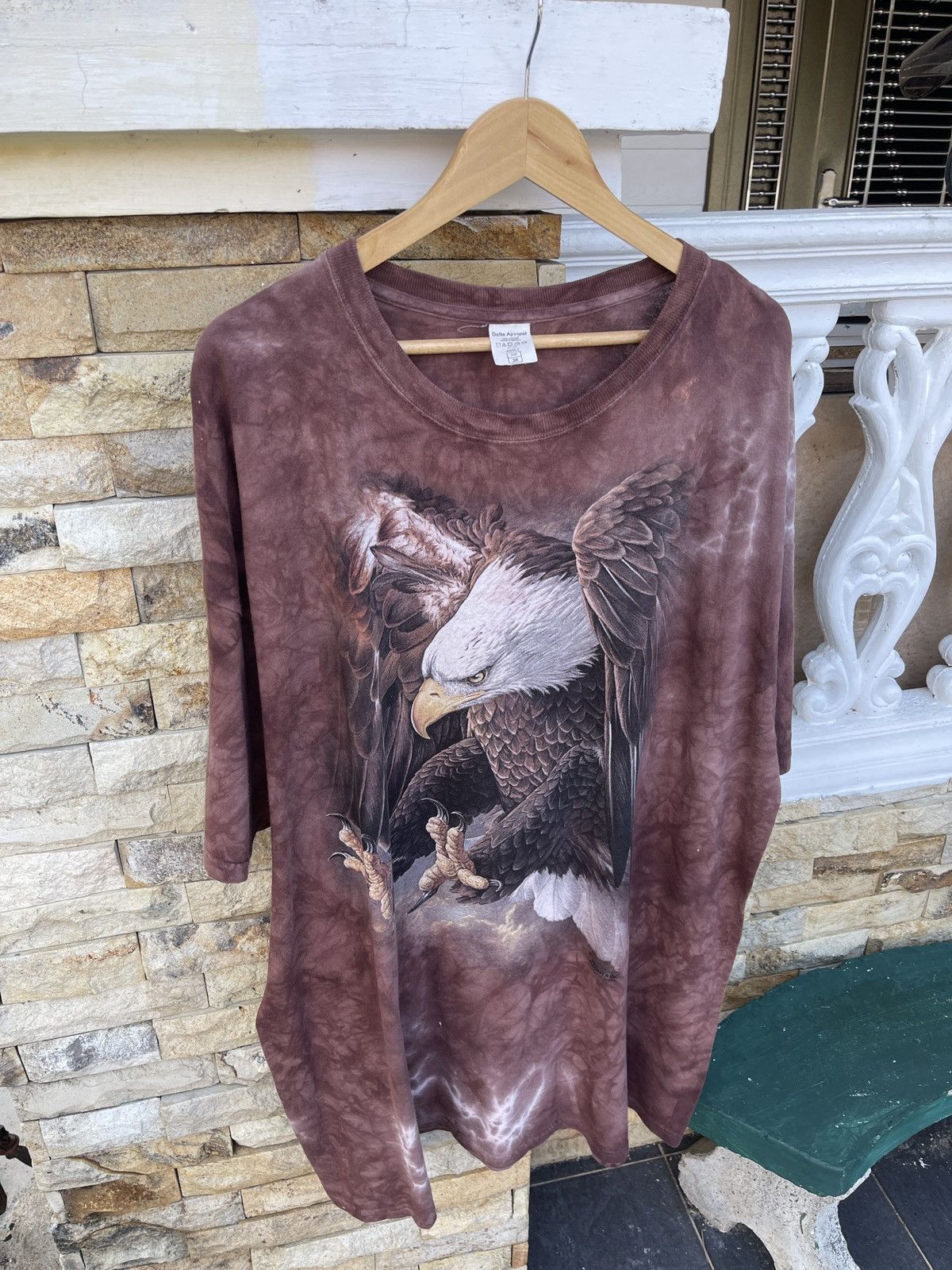 The Mountain LastDrop🔥Rare🔥Vintage y2k The Mountian Eagle Graphic T-Shirt Size US XXL / EU 58 / 5 - 4 Thumbnail