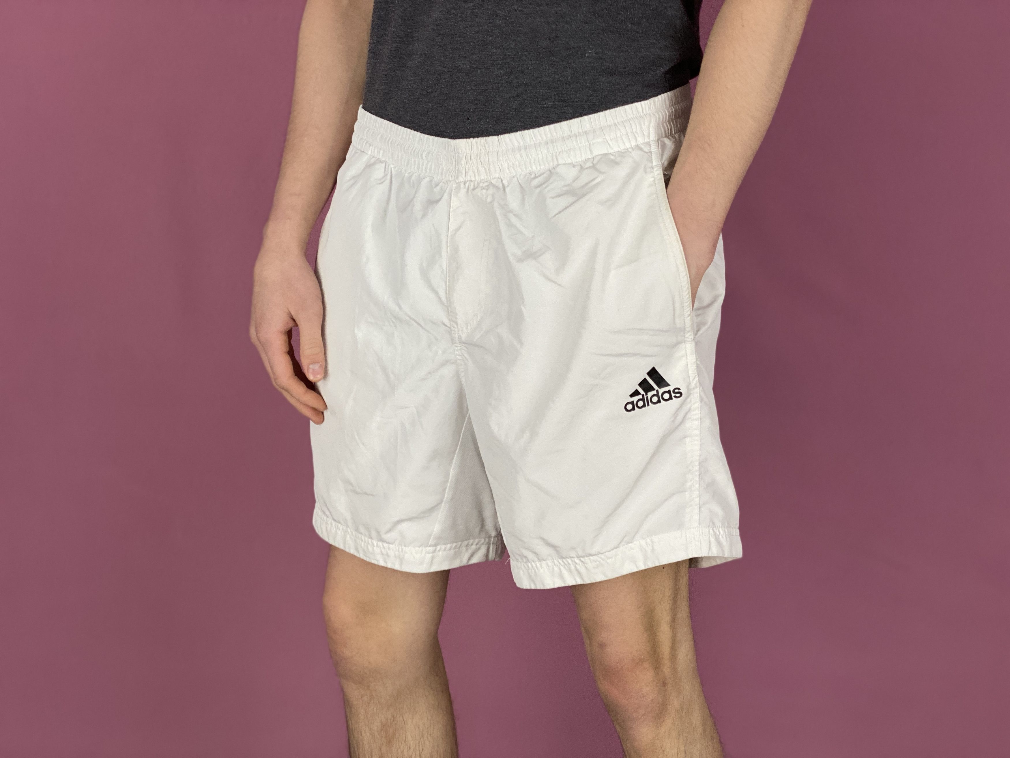 Adidas × Vintage Adidas Vintage Men's Track Shorts - L Size US 34 / EU 50 - 1 Thumbnail