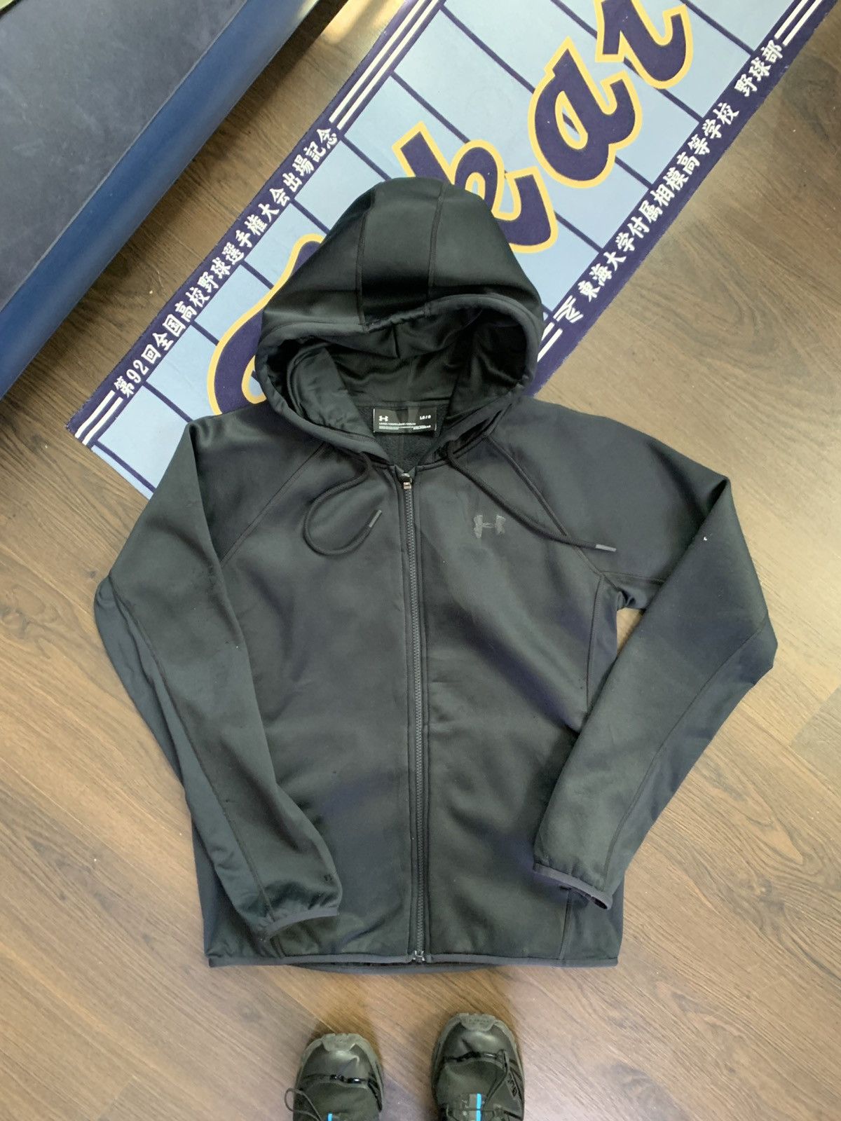 Under Armour UNDER ARMOR BLACK STORM FLEECE ZIP Size US L / EU 52-54 / 3 - 1 Thumbnail
