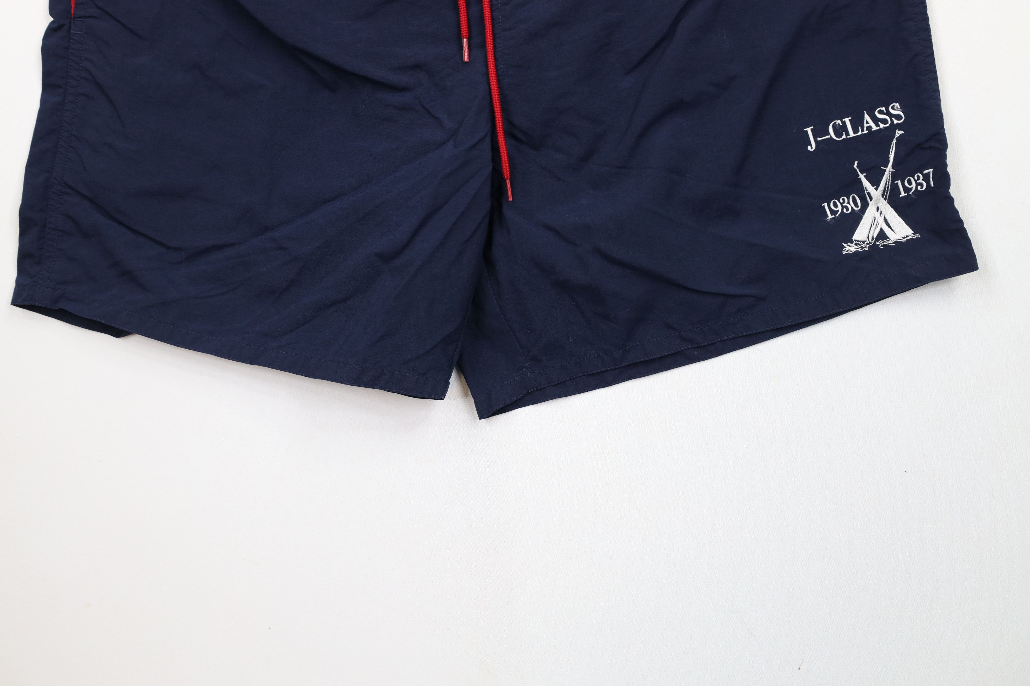 Nautica × Vintage Vintage 90s Nautica J Class Sailing Sailboat Lined Shorts Size US 34 / EU 50 - 4 Thumbnail