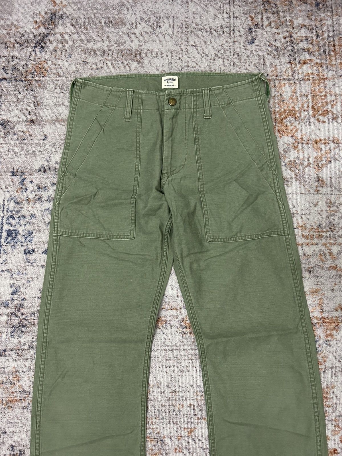 Oshkosh Oshkosh Japan Fatigue Army Pants Size US 28 / EU 44 - 4 Thumbnail