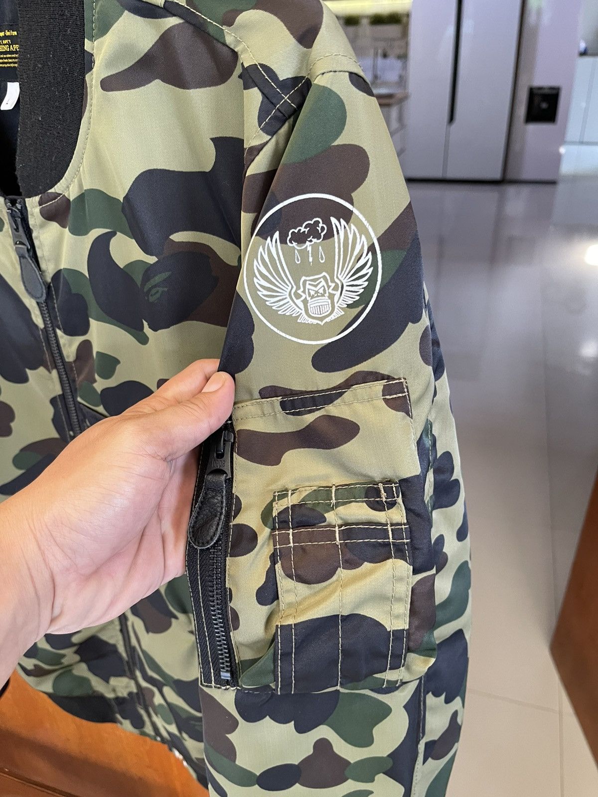 Bape BAPE BOMBER MA 1 JACKET Size US L / EU 52-54 / 3 - 4 Thumbnail