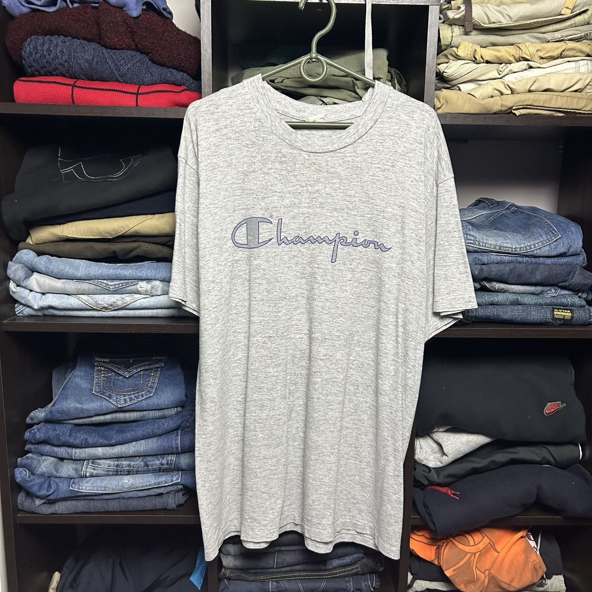 Champion Vintage Champion Big Logo made in USA 90’s tee size XL Size US XL / EU 56 / 4 - 1 Thumbnail