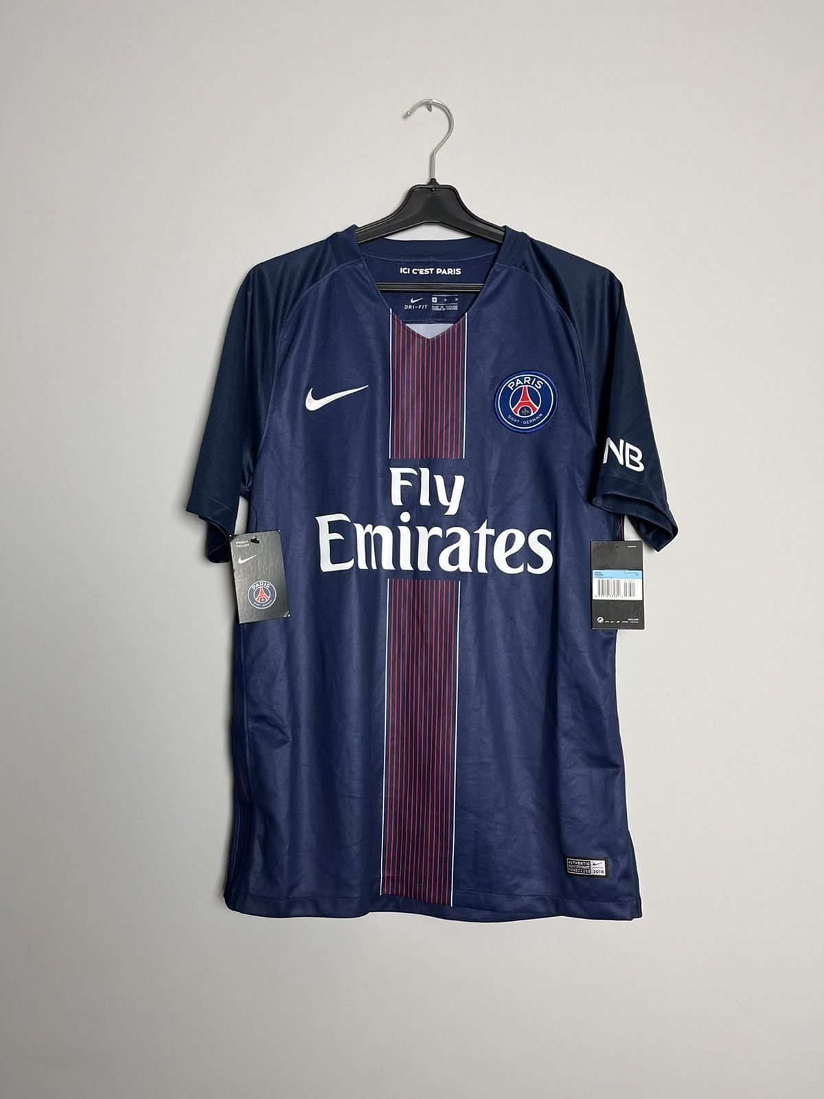 Nike PSG Paris saint germain 2016 tshirt soccer jersey