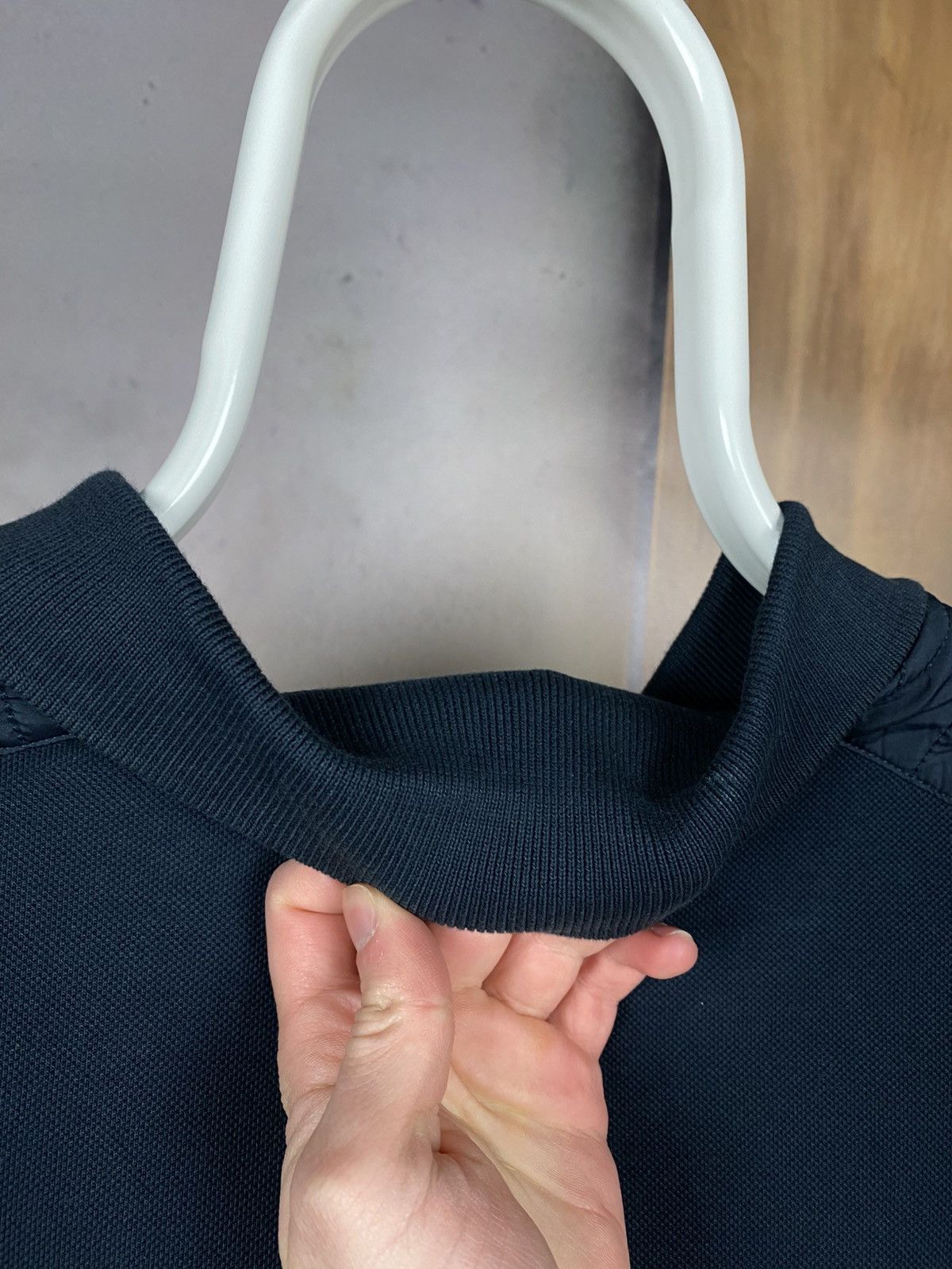 Belstaff 🌑Polo T-Shirt Belstaff Nylon Shoulder Inserts 🌑 Size US XXL / EU 58 / 5 - 11 Thumbnail
