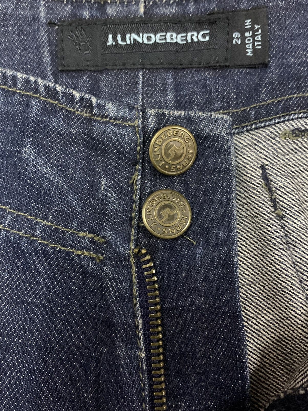 If Six Was Nine × Japanese Brand × Le Grande Bleu (L.G.B.) 🔥Flare🔥 J. Lindeberg Style Tornado Mart Bootcut Jeans Size US 29 - 9 Thumbnail