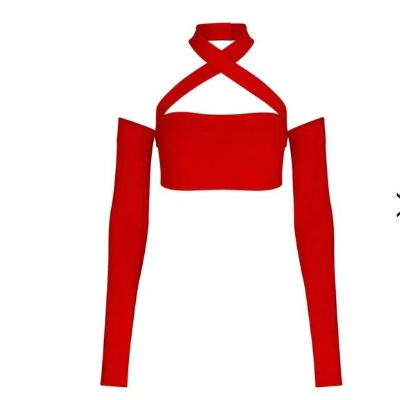 Dolce & Gabbana halterneck cut-out top - NEW WITH TAGS