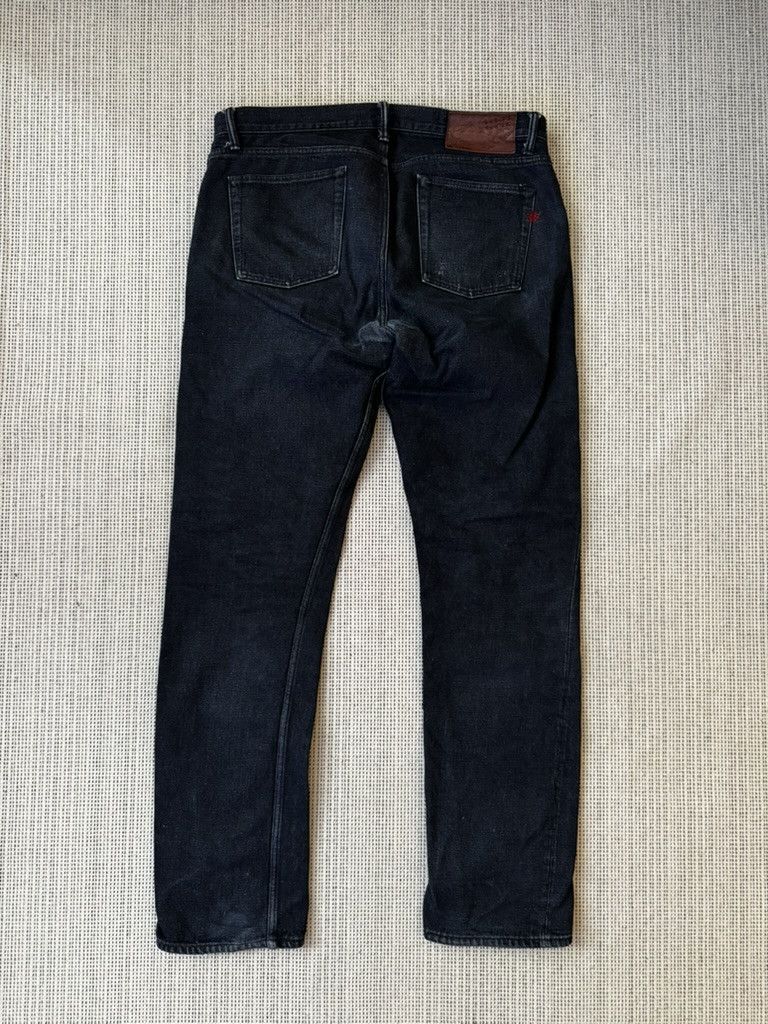Naked & Famous Made in Japan MIJ7 Yahan Midnight Weird Guy Selvedge Denim Size US 34 / EU 50 - 6 Thumbnail