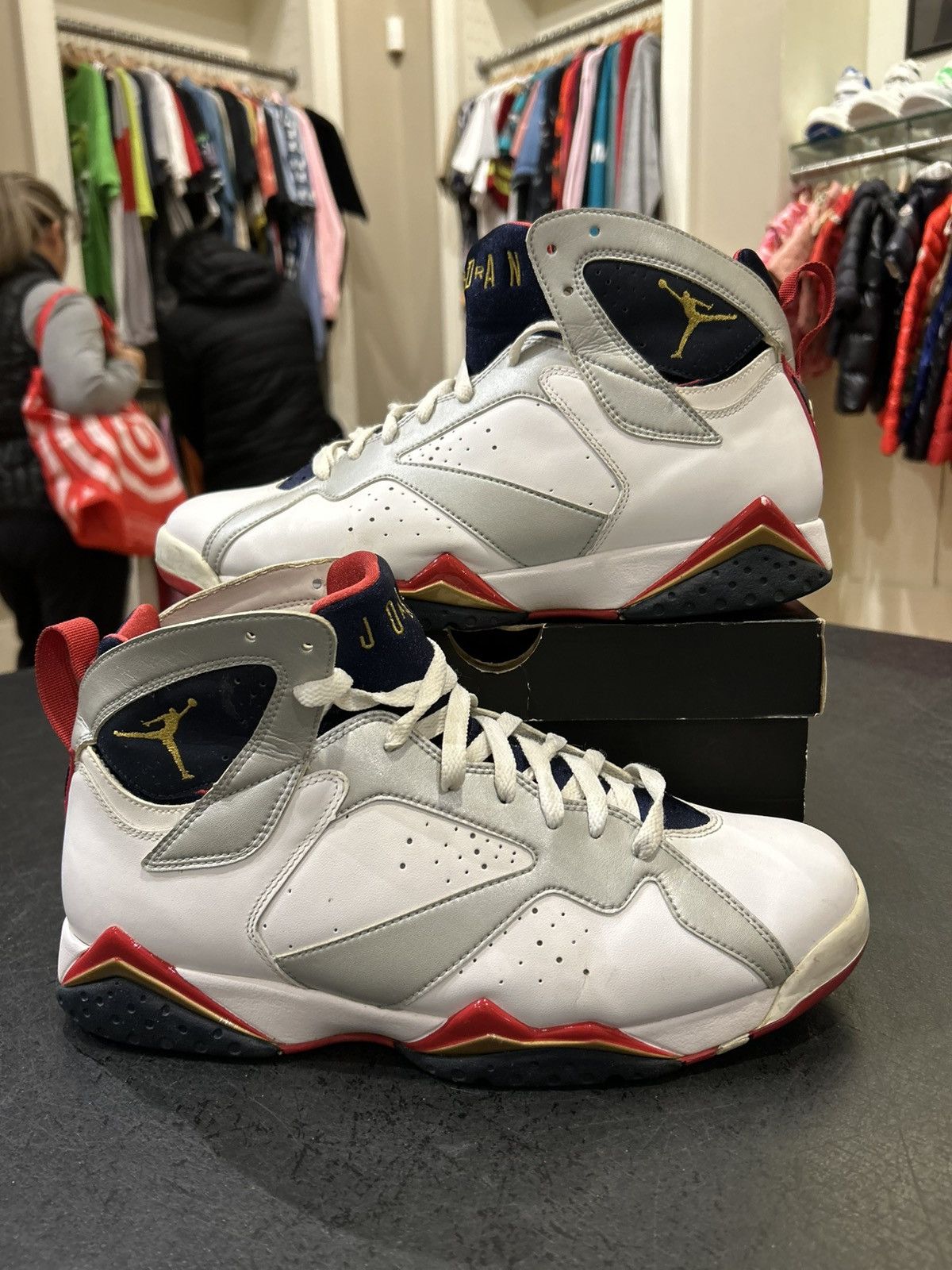 Jordan Brand Jordan 7 Retro ‘Olympic’ Size US 11.5 / EU 44-45 - 1 Thumbnail