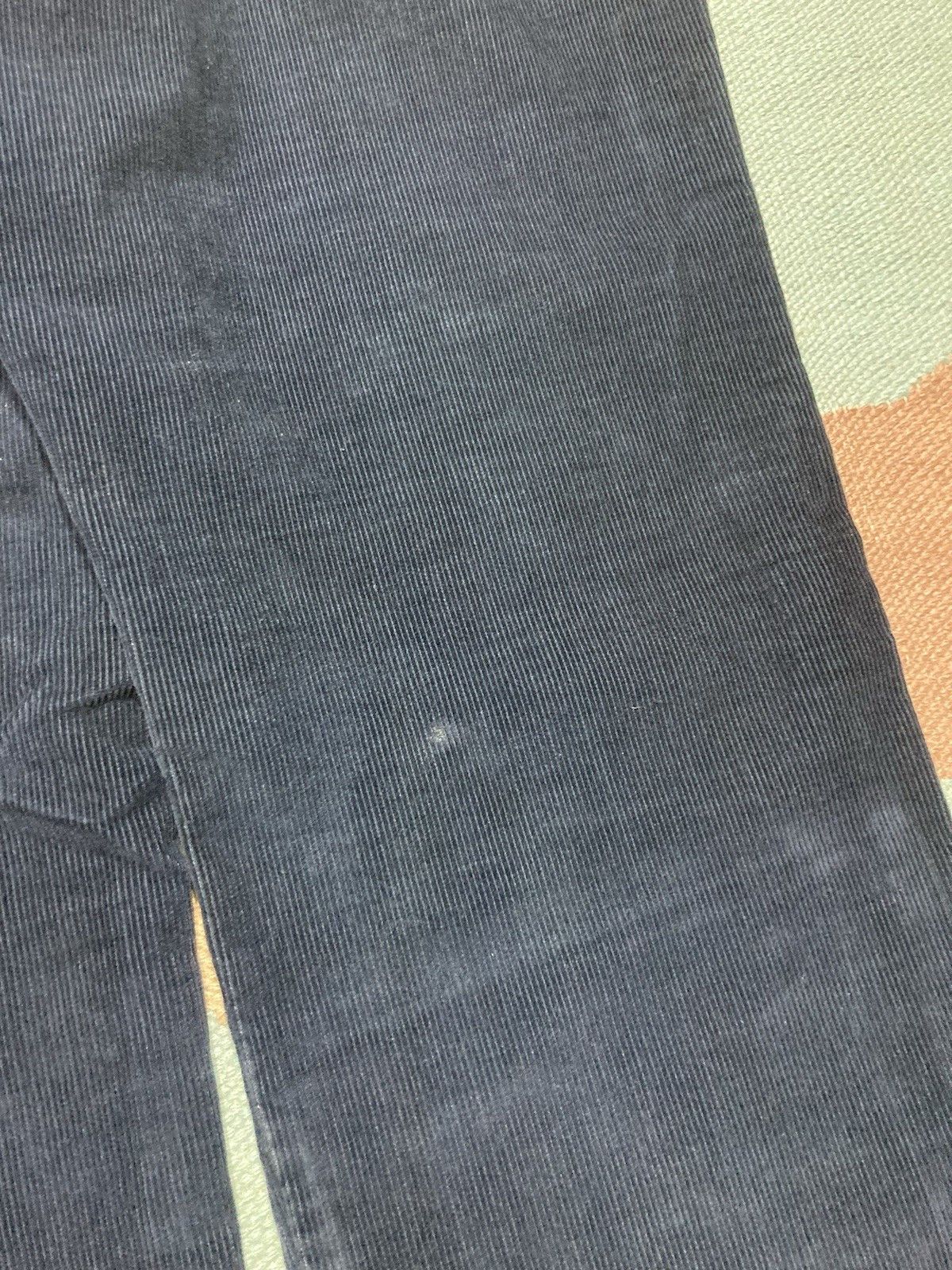 Vintage Vintage 70s corduroy pants bootcut navy blue talon zip 35x31 Size US 35 - 7 Thumbnail