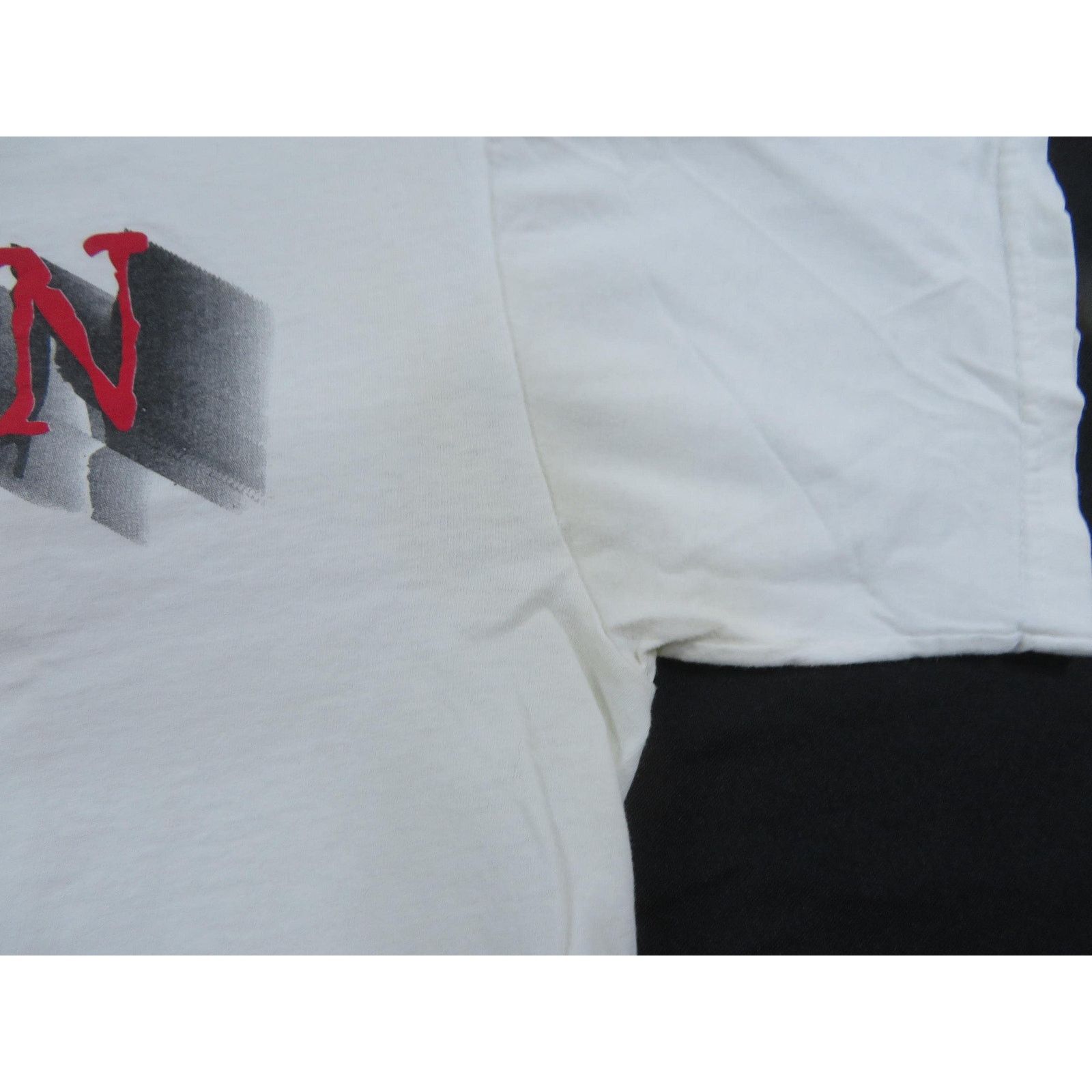 Other U DA MAN Black Moon Rap Song T-Shirt White Sz L 1990s Size US L / EU 52-54 / 3 - 5 Thumbnail