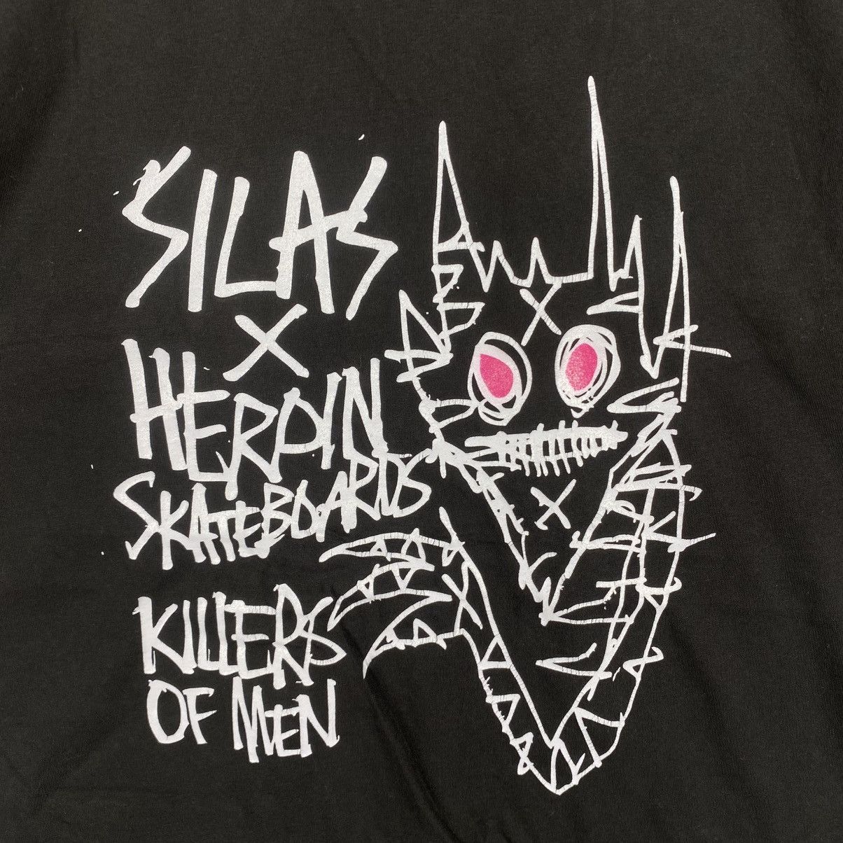 Silas SILAS x HEROIN SKATEBOARDS Killers Of Men Graphic Tee Shirt Size US M / EU 48-50 / 2 - 2 Thumbnail
