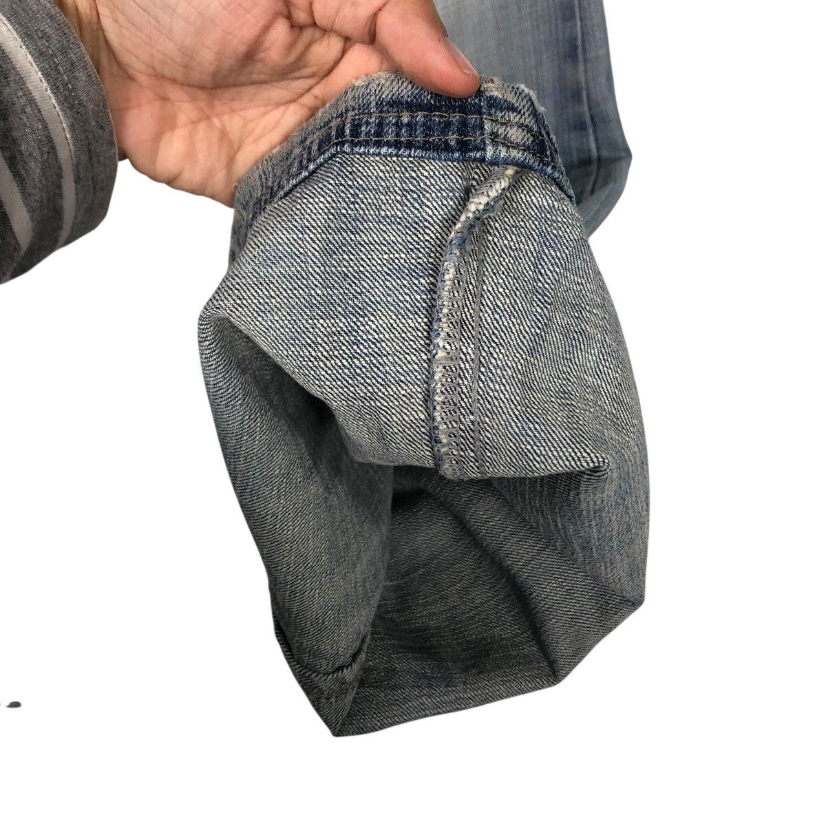COOLA Distressed Washed Flare Jeans – Early 2000s