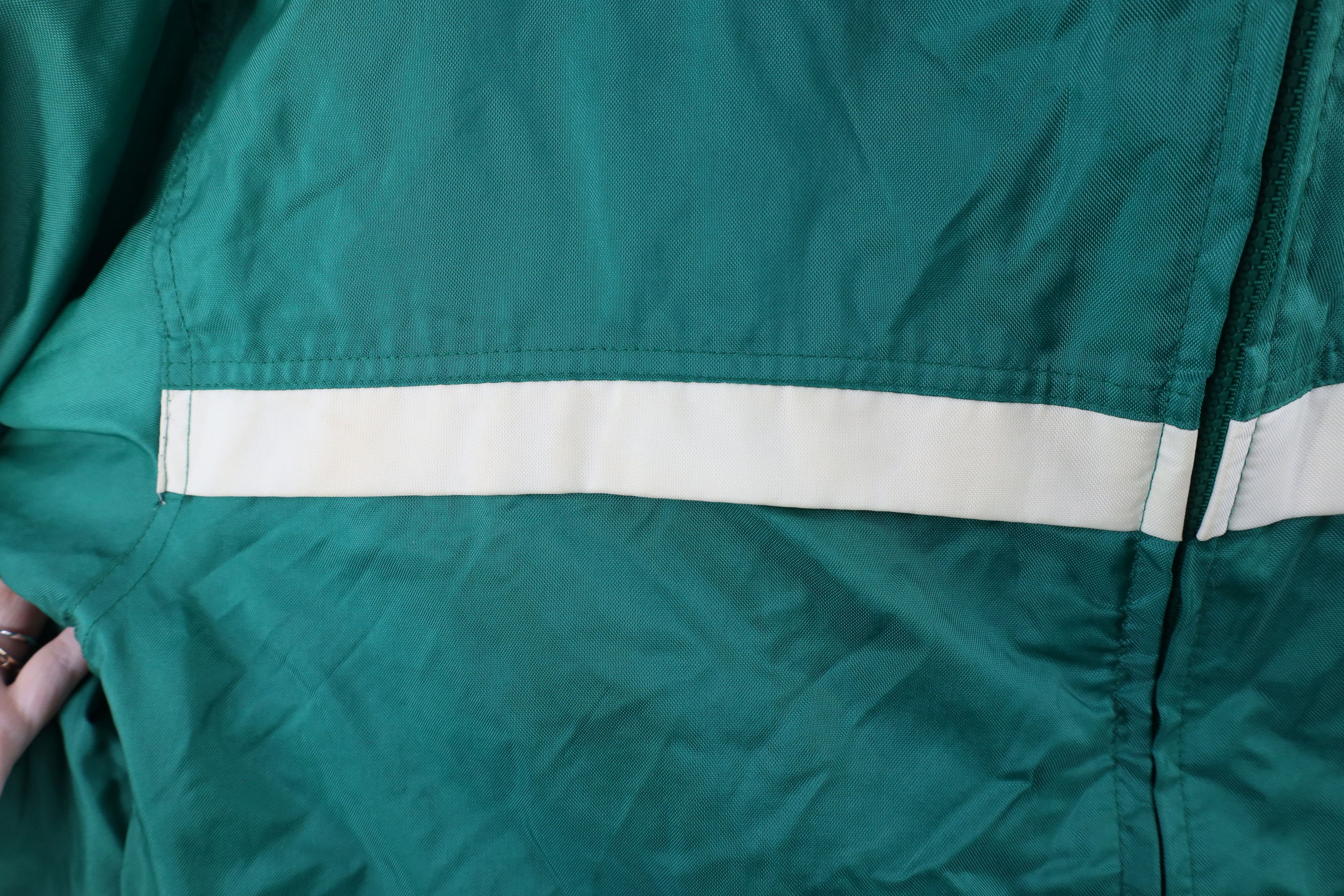 Vintage Vintage 90s State University Hooded Windbreaker Jacket Size US M / EU 48-50 / 2 - 5 Thumbnail