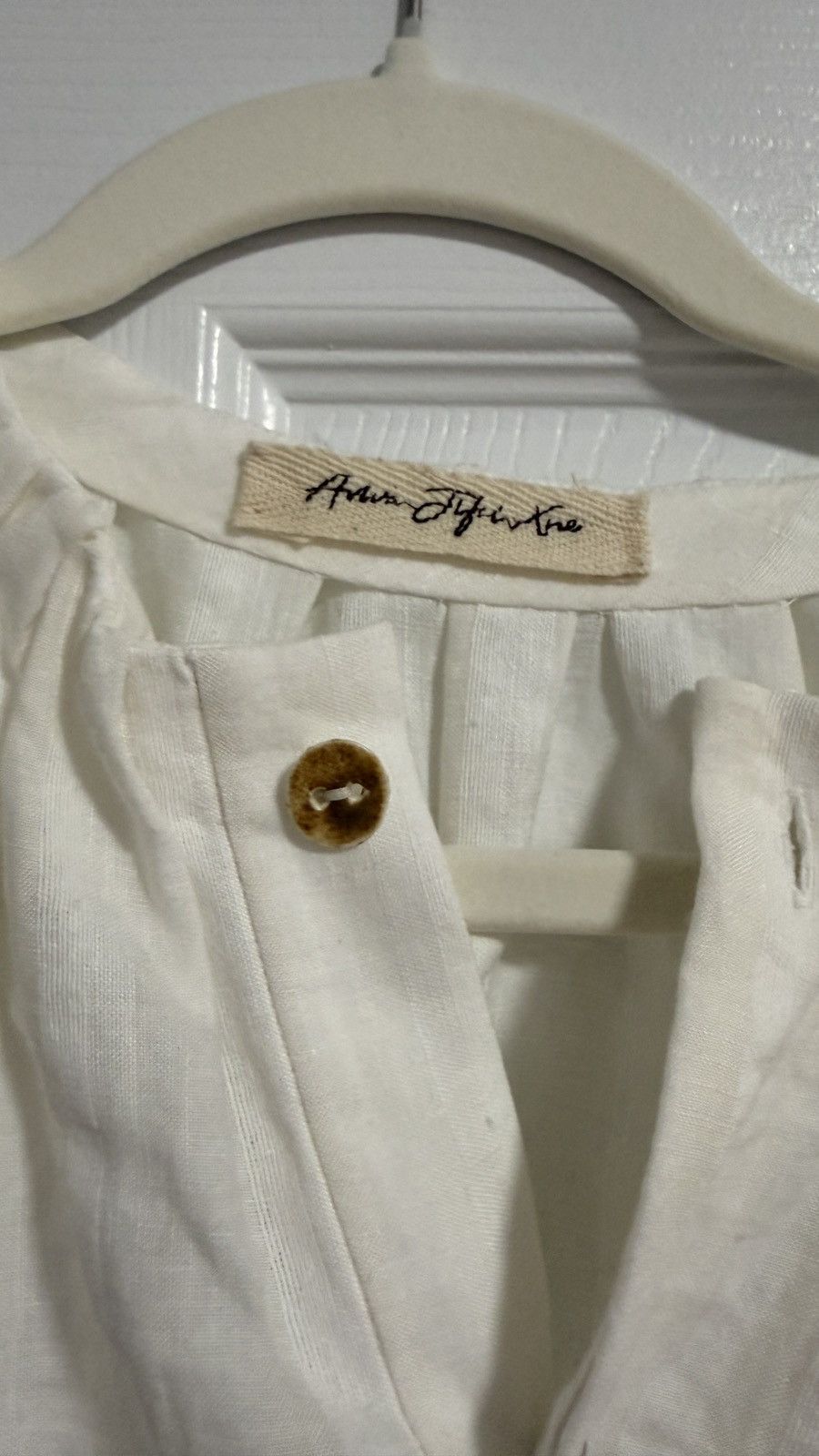 Aviva Jifei Xue Aviva Jifei Xue Gathered Pullover Shirt Size XS / US 0-2 / IT 36-38 - 3 Thumbnail