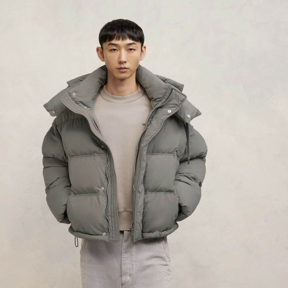 AMI Ami Alexandre Mattiussi Down Jacket Size US M / EU 48-50 / 2 - 10 Thumbnail