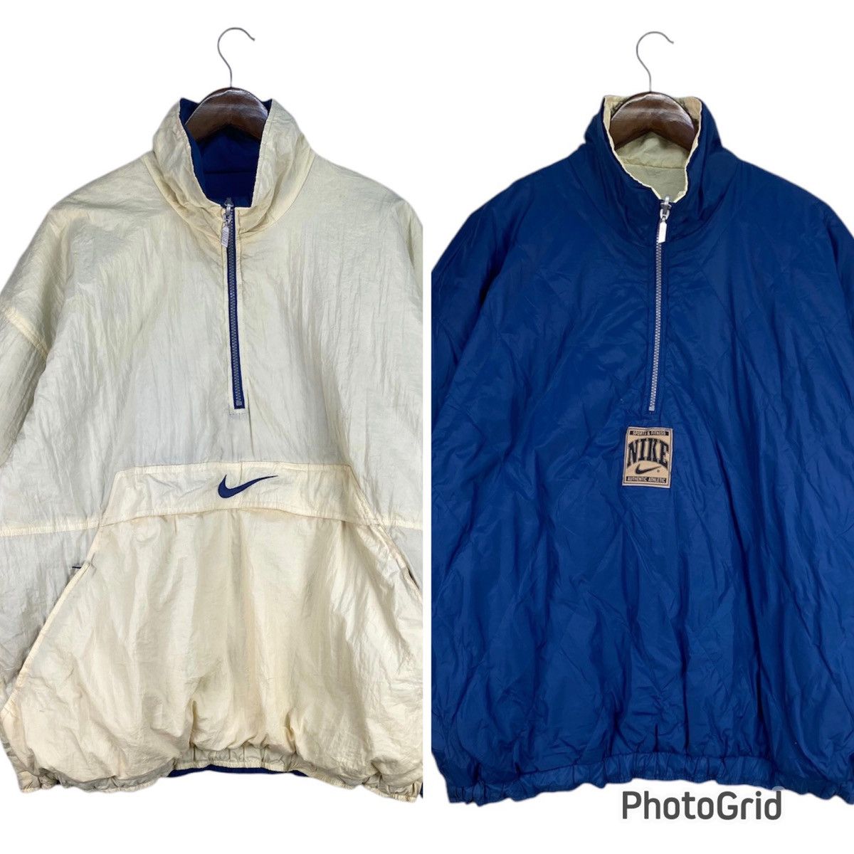 Vintage 90s Nike Anorak Riversible Jacket