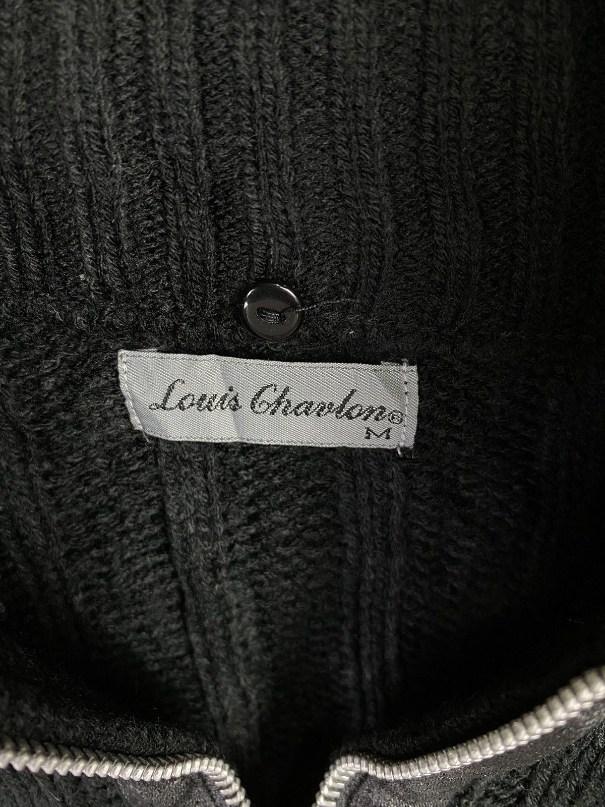 If Six Was Nine × Japanese Brand × Le Grande Bleu (L.G.B.) Louis chavlon black knitted ifsixwasnine style Size US M / EU 48-50 / 2 - 5 Thumbnail