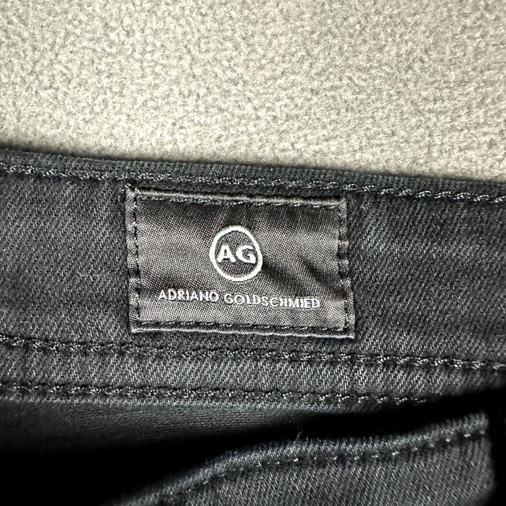Vintage AG Adriano Goldschmied Everett Pants Slim Straight Men 40x26.5 Black Chino Casual Preppy EUC Boys? Size US 40 / EU 56 - 7 Thumbnail