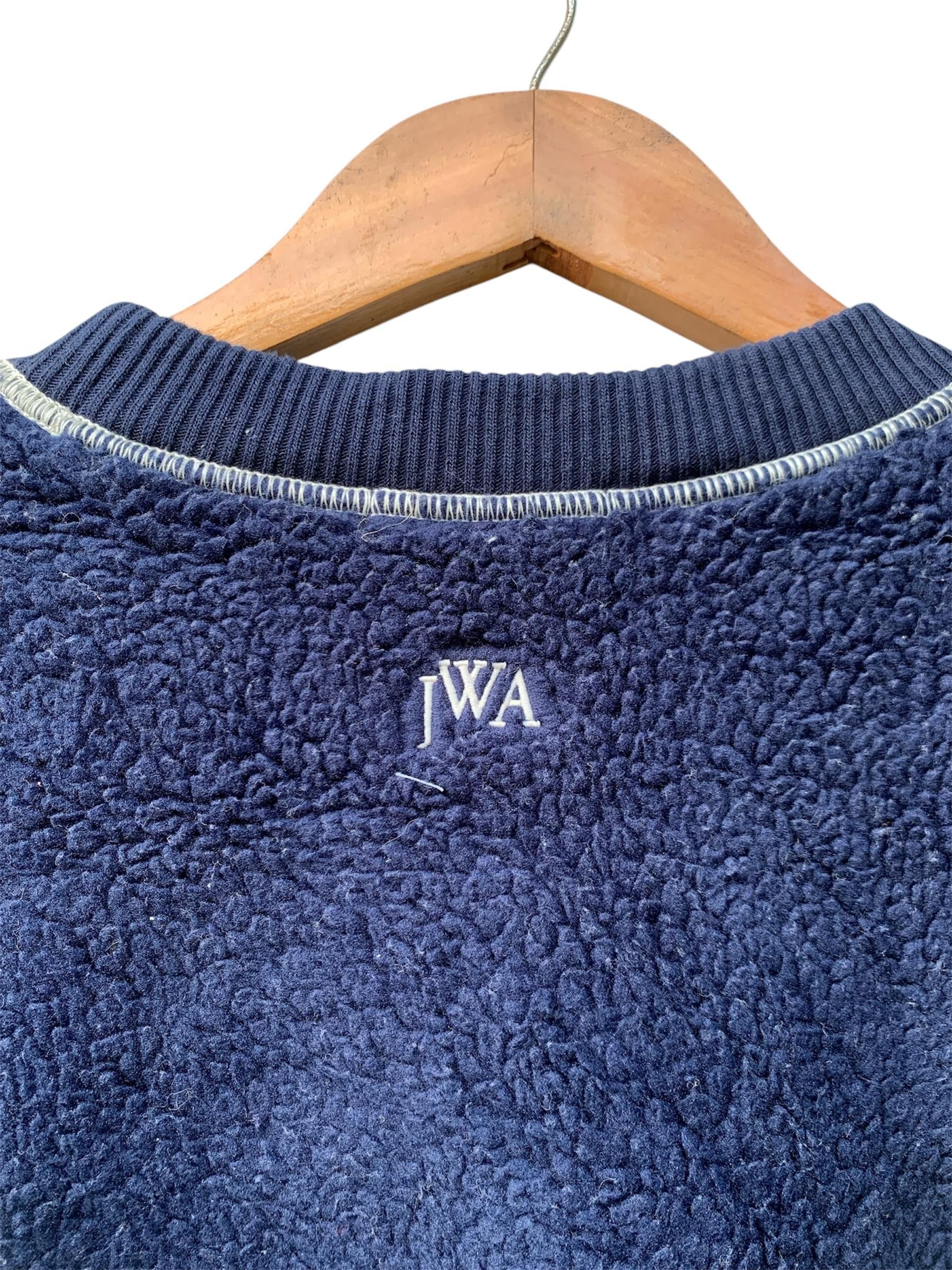 JW Anderson × Uniqlo JW ANDERSON Crop Top Fleece Sherpa Pullover Jumper Size US M / EU 48-50 / 2 - 5 Thumbnail