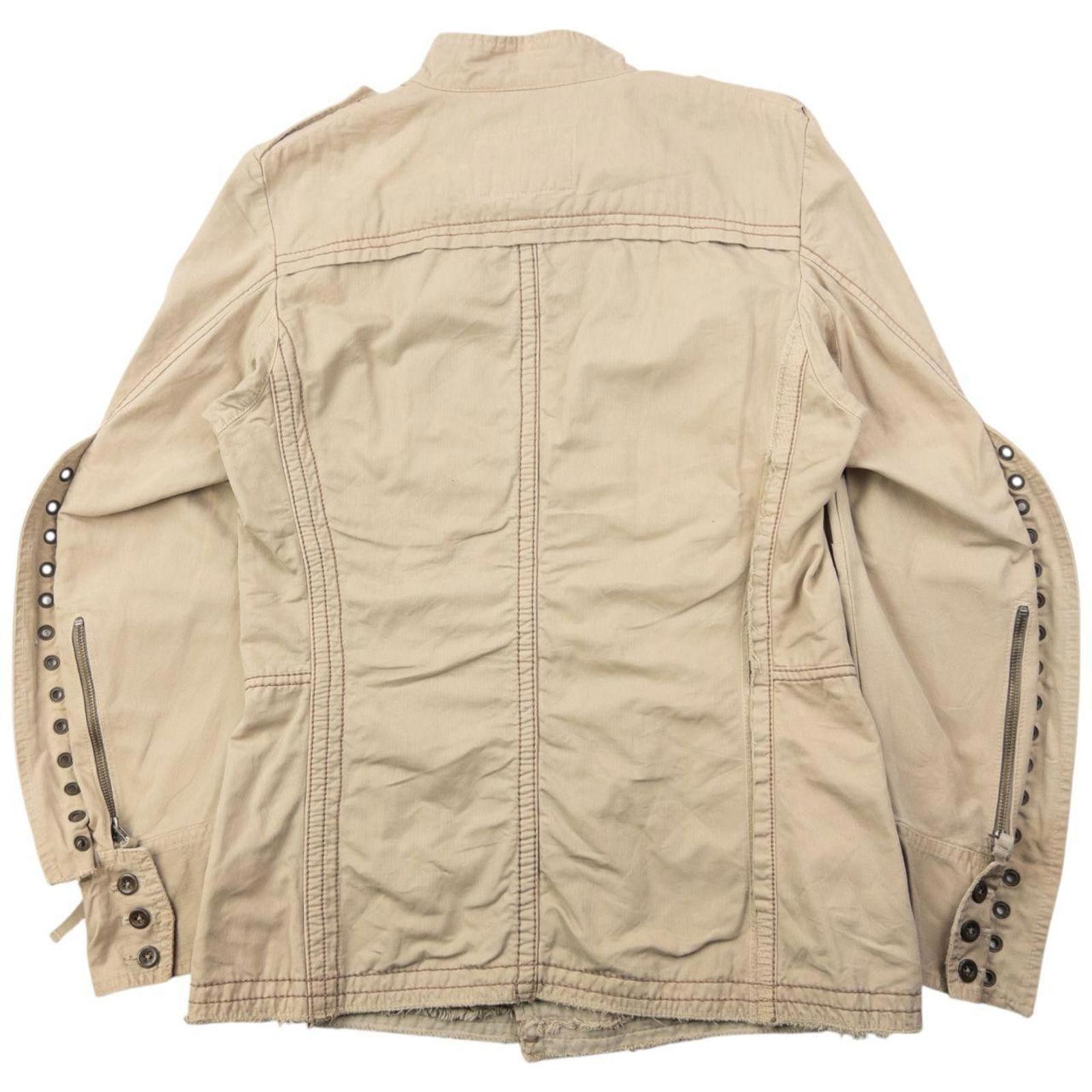 Marithe + Francois Girbaud Vintage 2000s Marithe + Francois Girbaud Eyelet Jacket L Size US L / EU 52-54 / 3 - 2 Thumbnail